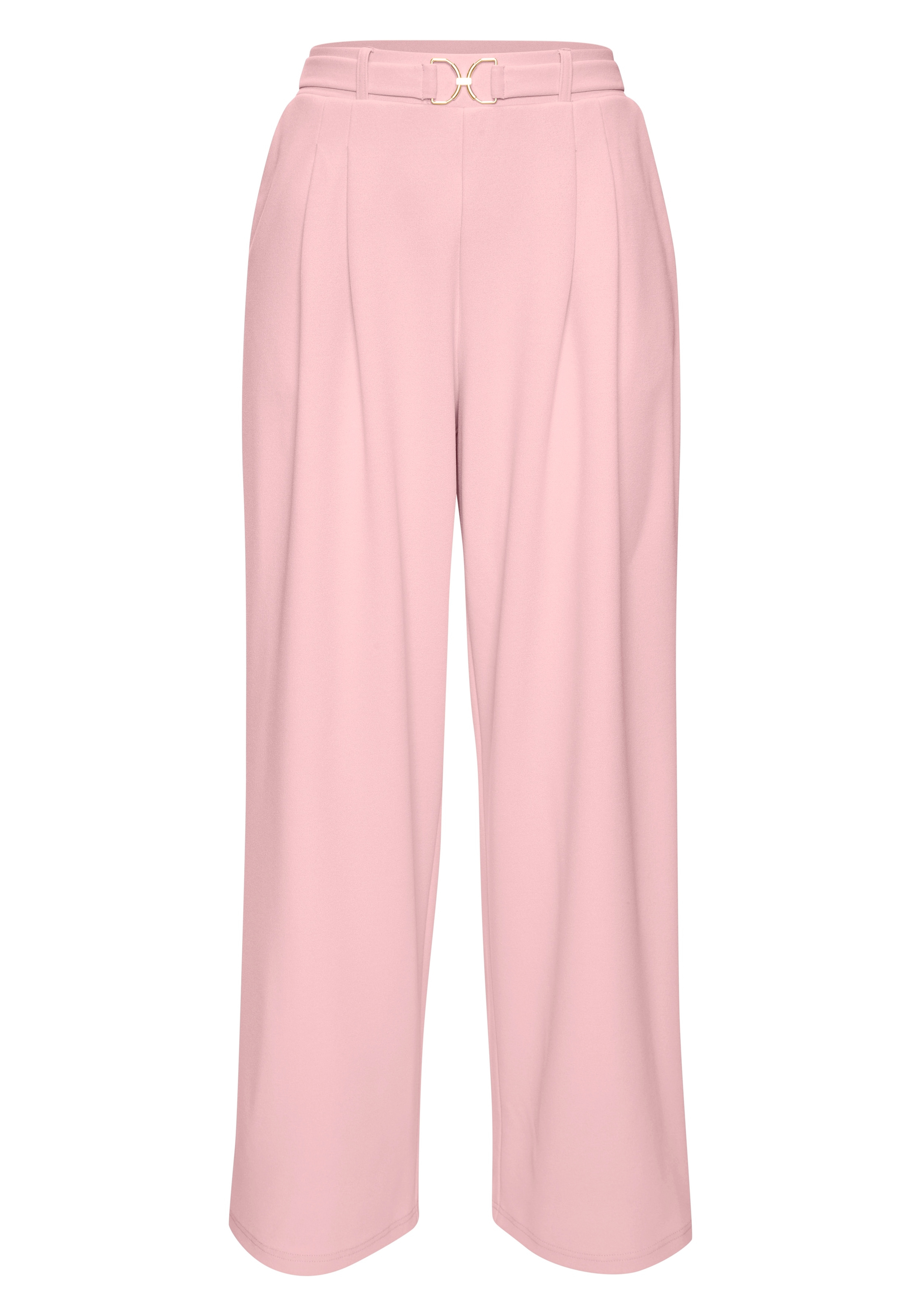 LASCANA Schlupfhose »aus bügelfreier Ware mit weitem Bein«  Sommerhose, sommerlich elegant, Business chic