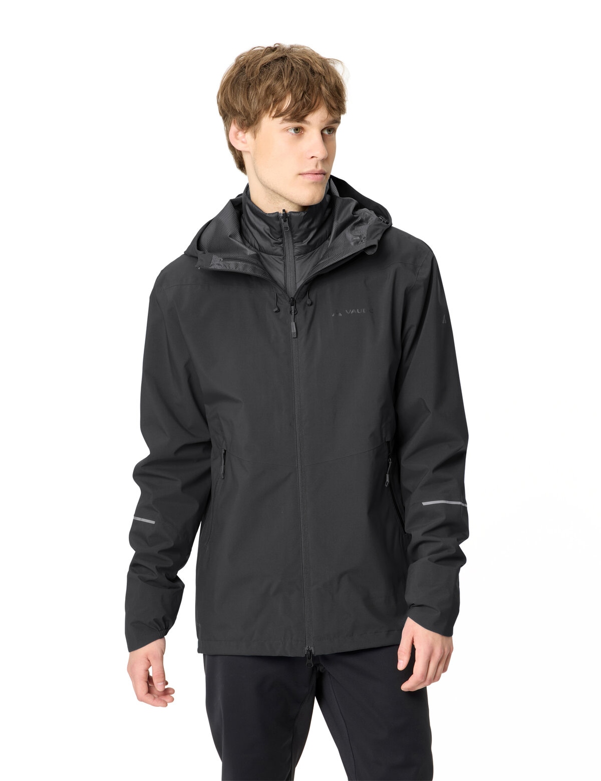 VAUDE 3-in-1-Funktionsjacke »MEN'S YARAS 3IN1 JACKET II« 2 Stk. tlg. für Radsport, mit PrimaLoft®-Isolierung, aus Lyocell-Fasern