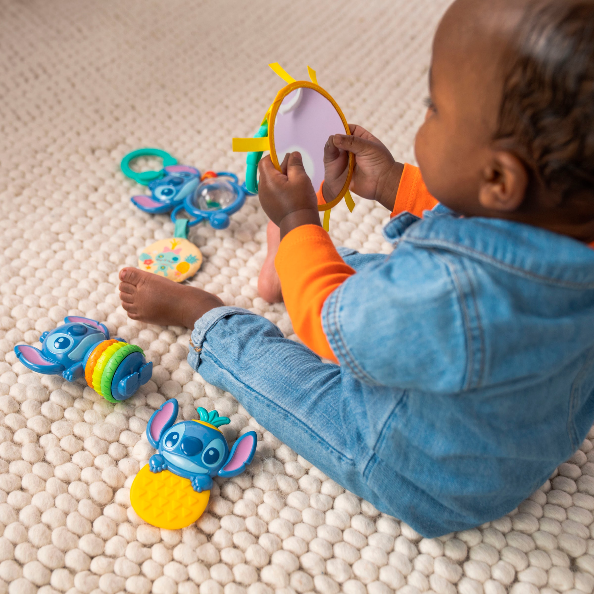 Bright Starts Greifspielzeug »Geschenkset Stitch Tropical Treasures«