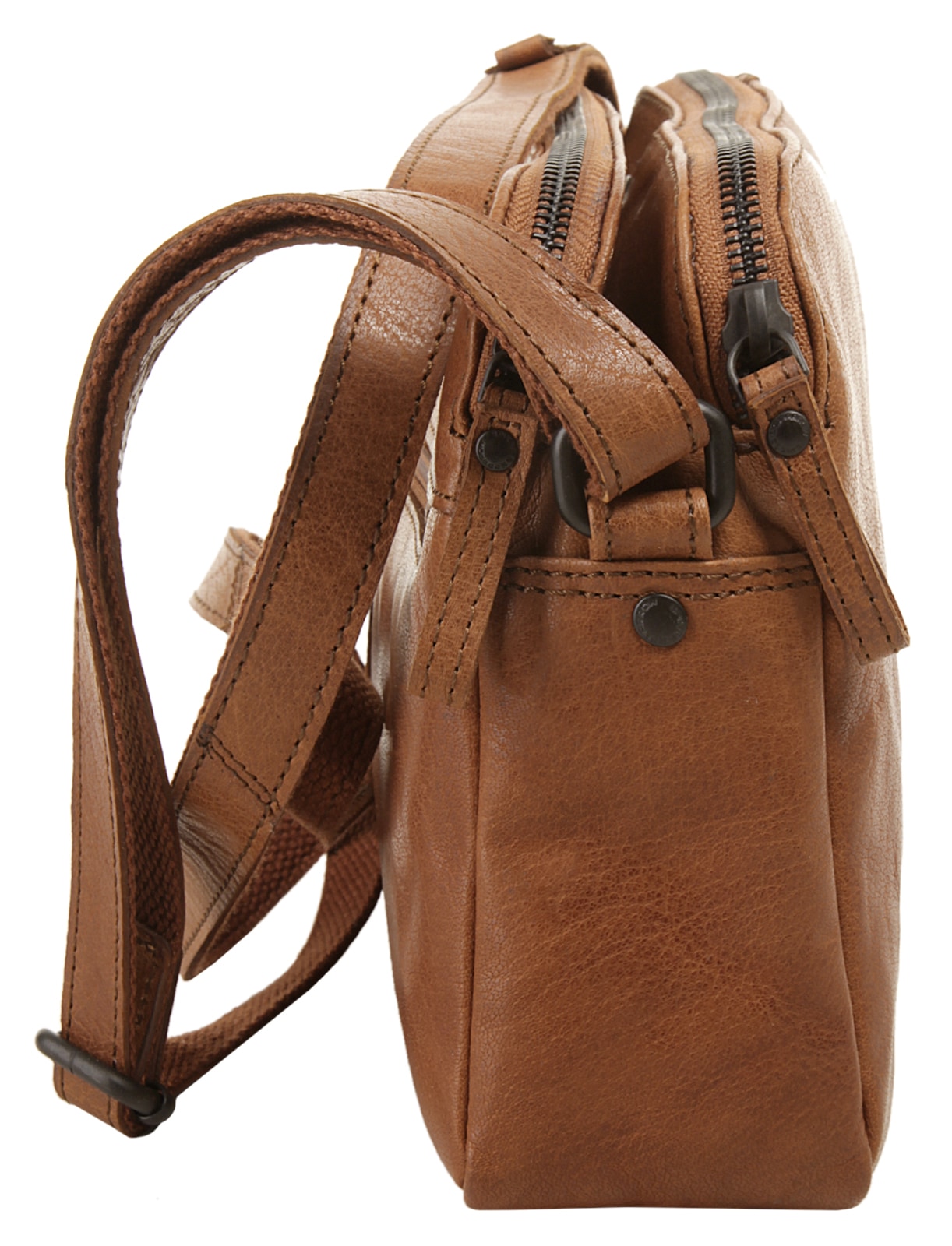 Spikes & Sparrow Sac à bandoulière echt Leder