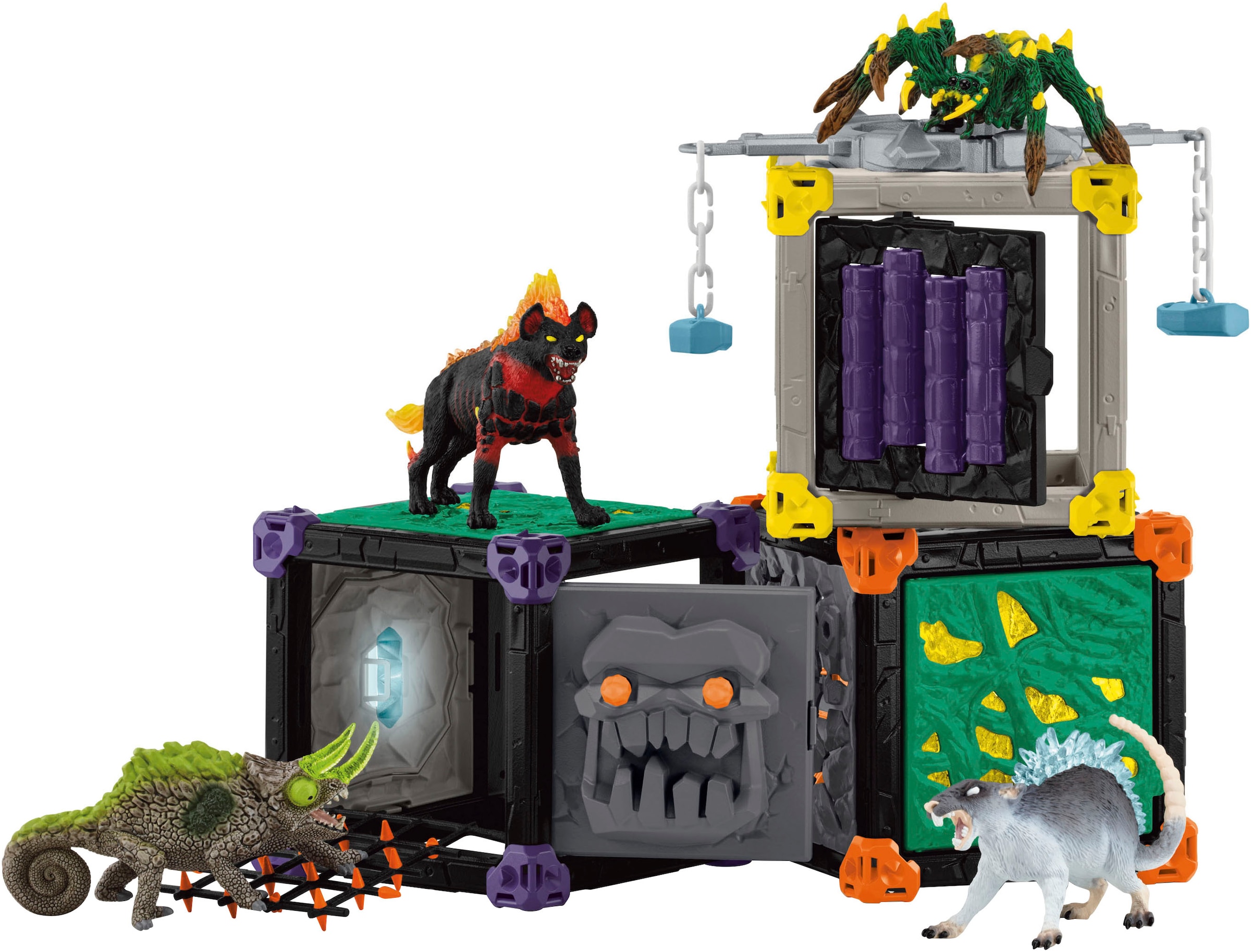Schleich® Spielwelt »ELDRADOR® CREATURES, BattleCave Arena: Lava vs. Schatten (42673)«