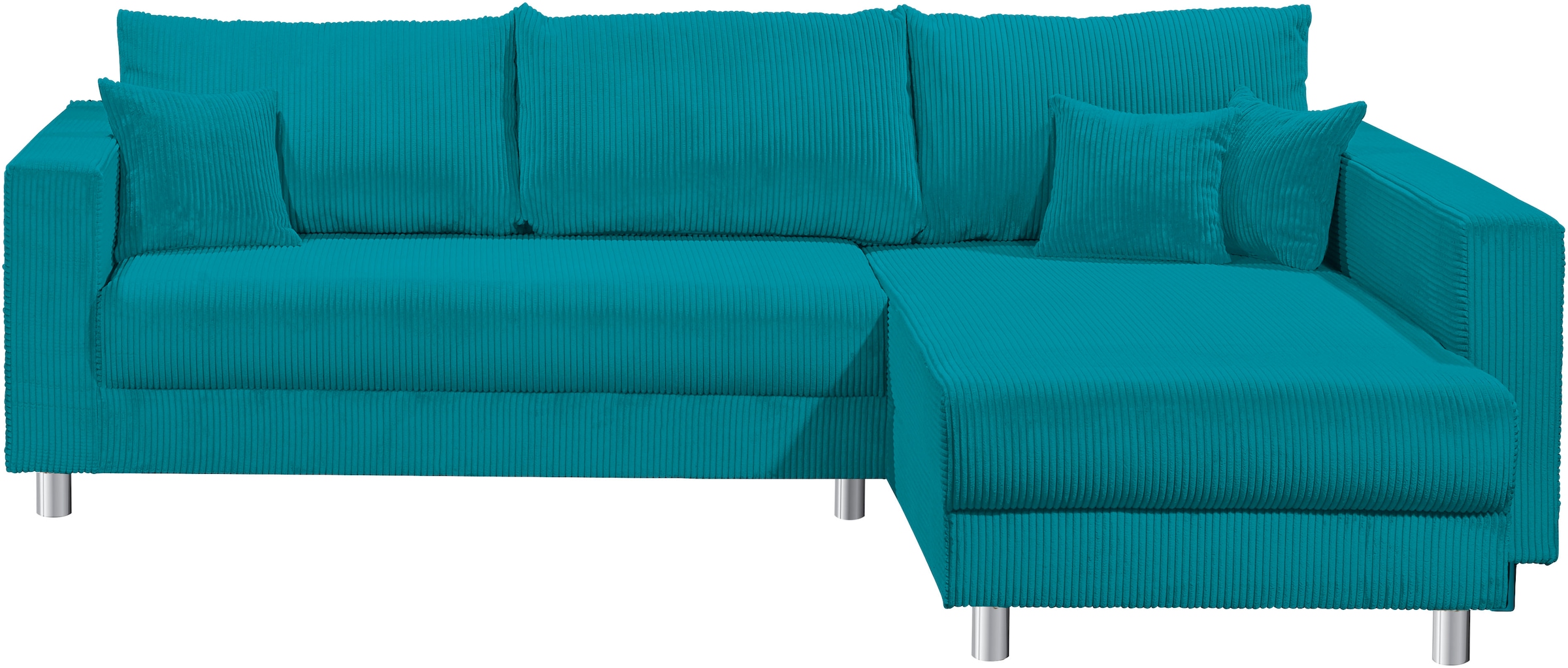 INOSIGN Ecksofa »153«, Inkl. Schlaffunktion und grossen Strauraum