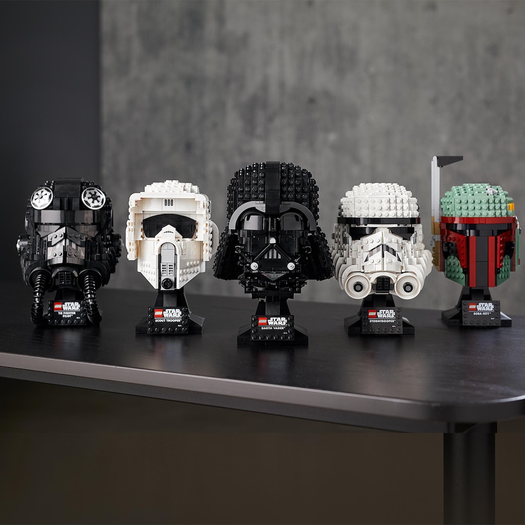 LEGO® Konstruktionsspielsteine »Darth-Vader™ Helm (75304), LEGO® Star Wars™«, (834 St.)