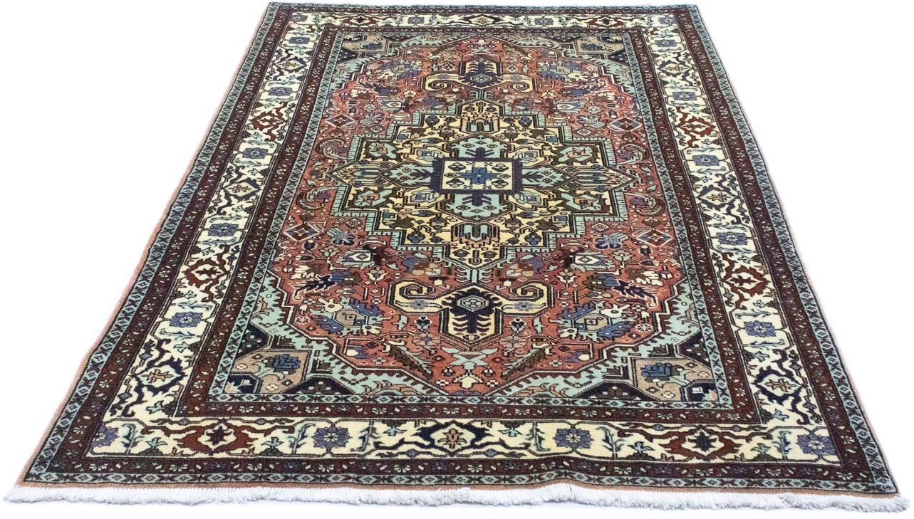 Image of morgenland Wollteppich »Ardebil Teppich handgeknüpft rot«, rechteckig, 9 mm Höhe, handgeknüpft bei Ackermann Versand Schweiz