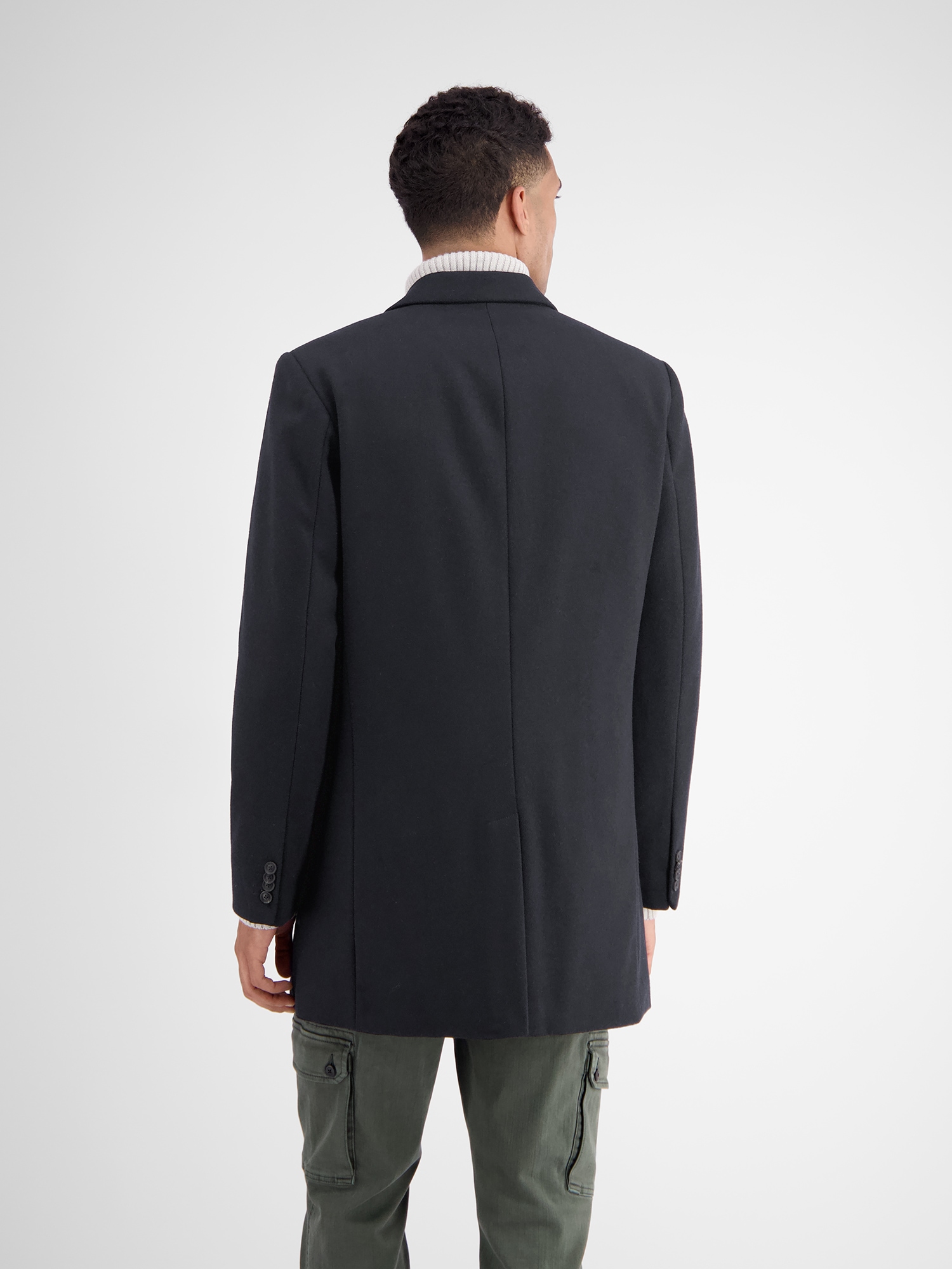 LERROS Wollmantel »LERROS Eleganter Mantel mit Reverskragen und Wollanteil« Keine Angabe