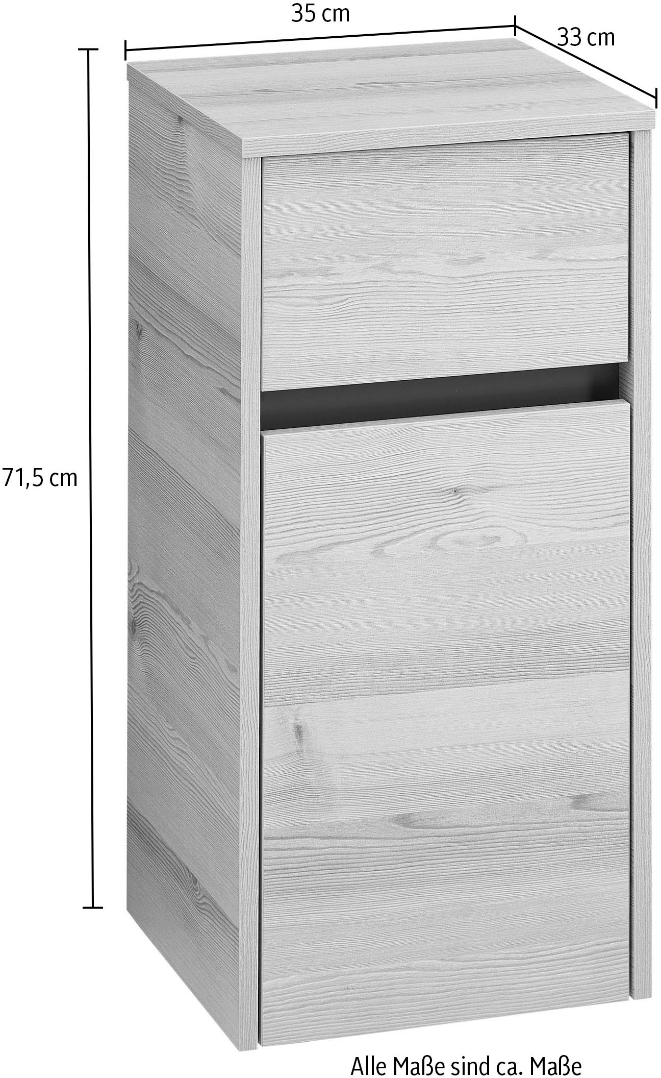 Saphir Armoire basse »Quickset 393«