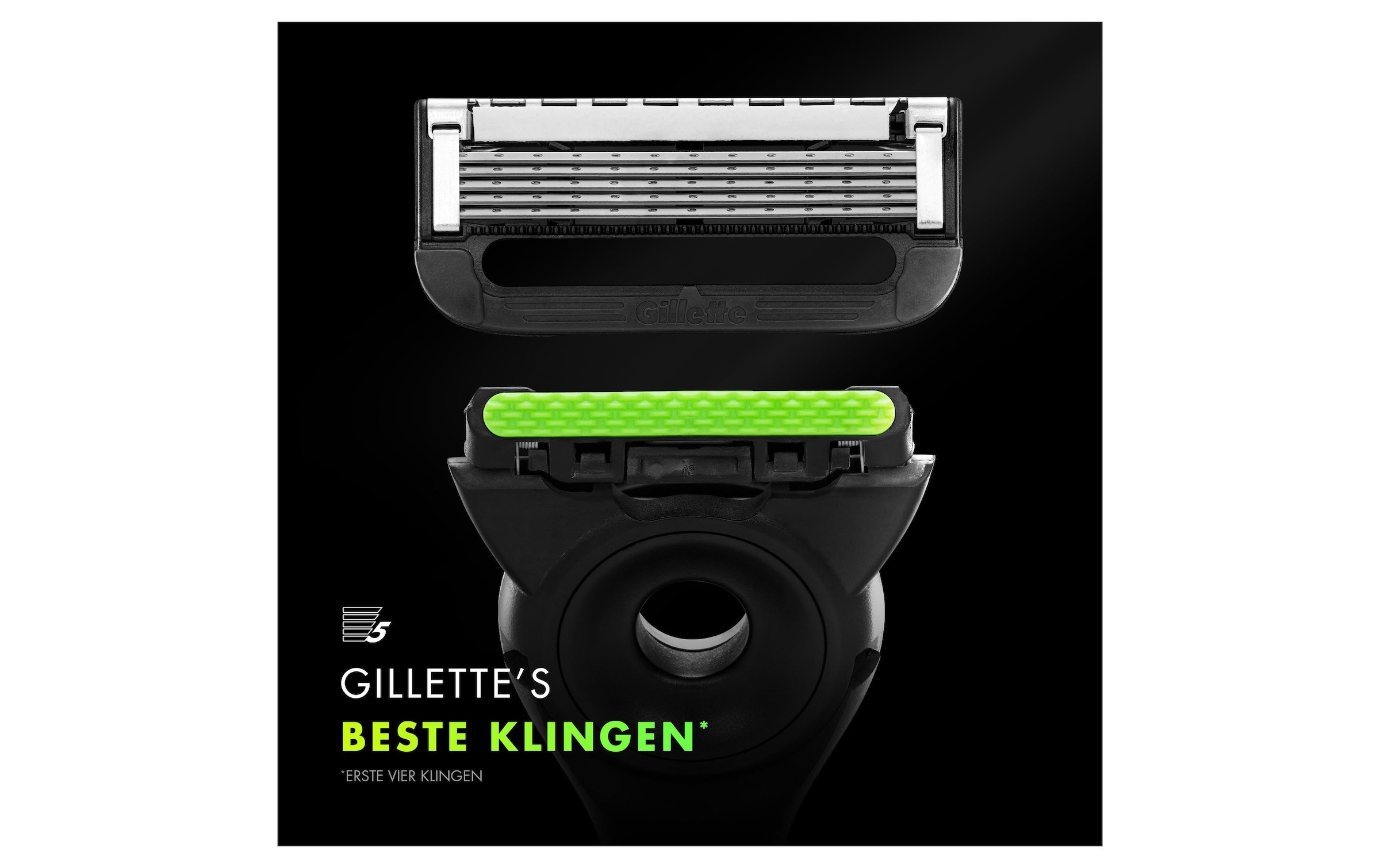 Gillette Körperrasierer »Labs + 5 Klingen mit Reiseetui«