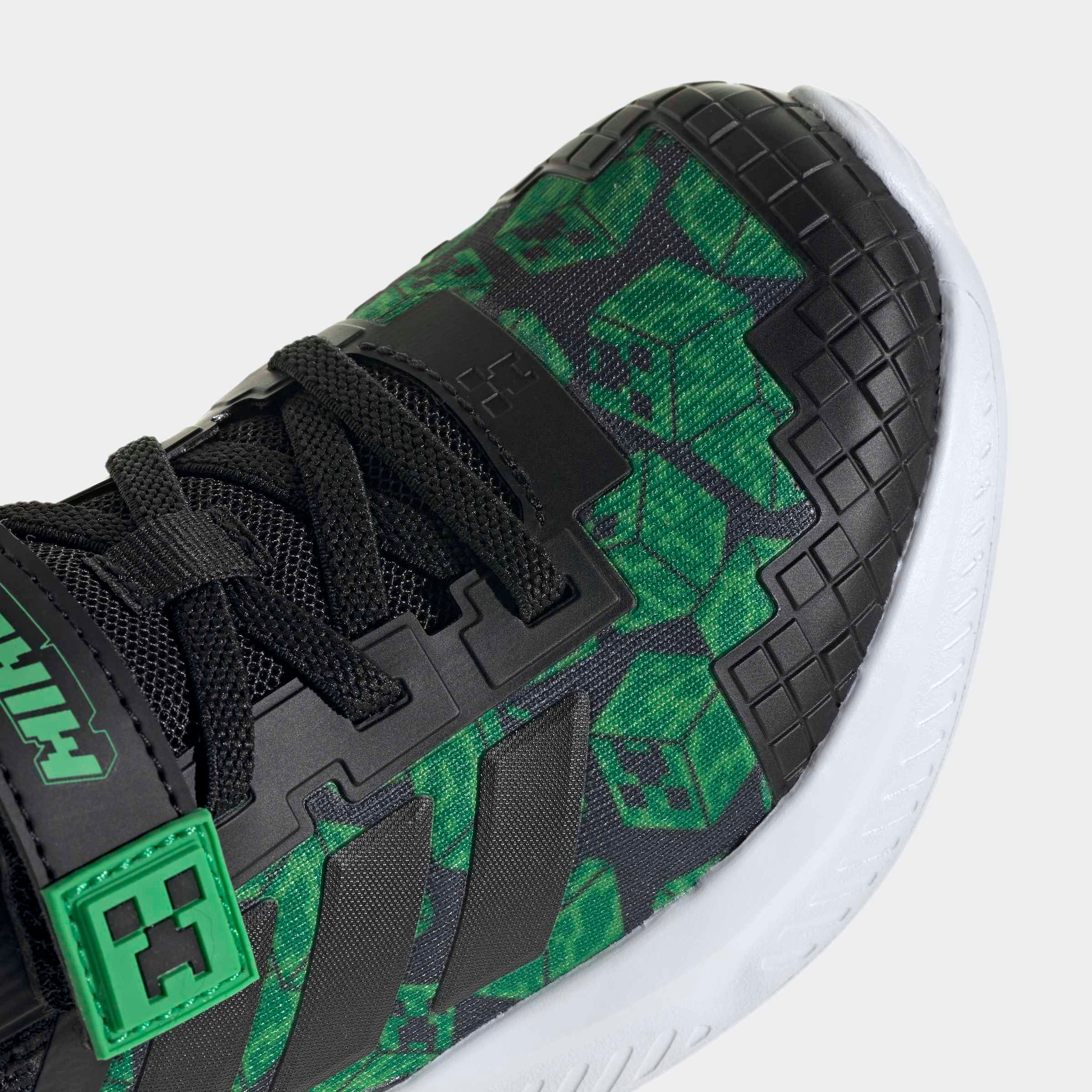 adidas Sportswear Laufschuh »ADIDAS MINECRAFT FORTARUN 4.0  KINDER«  mit Klettverschluss, für Kinder & Jugendliche