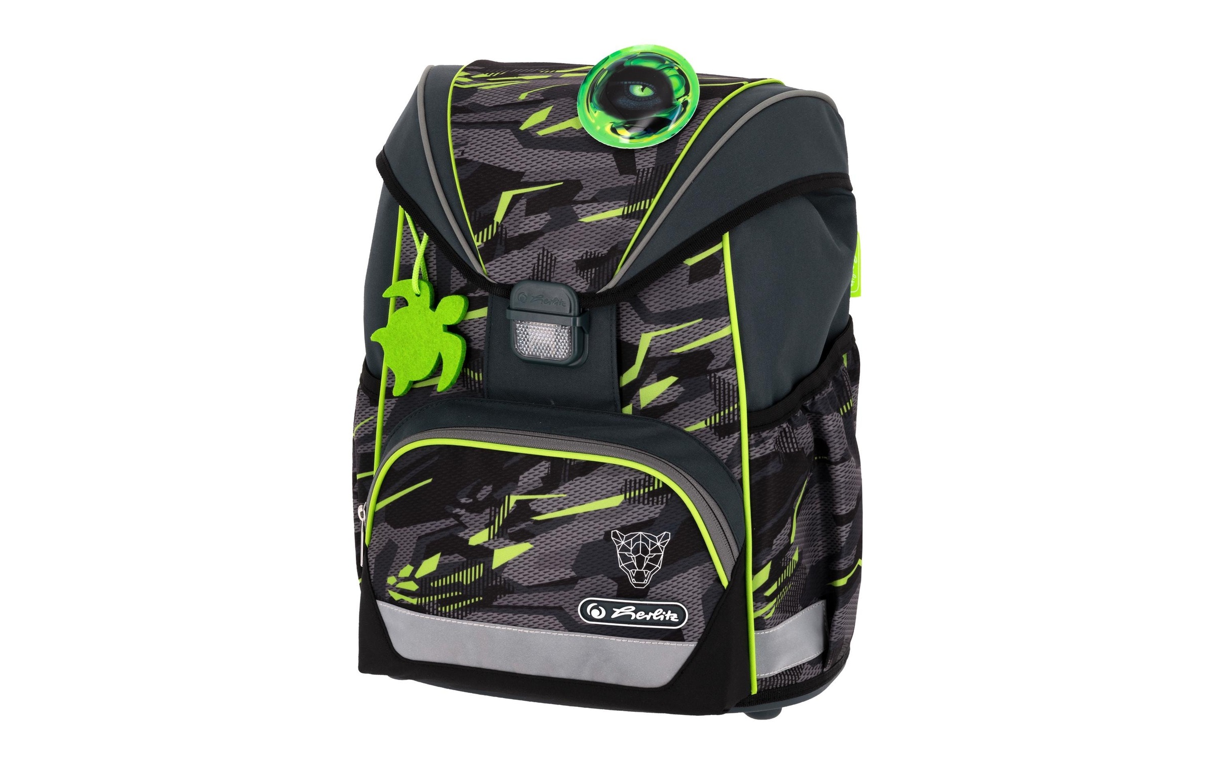 Herlitz Schulranzen »UltraLight Plus Wild Panther 4-teilig 22 l«