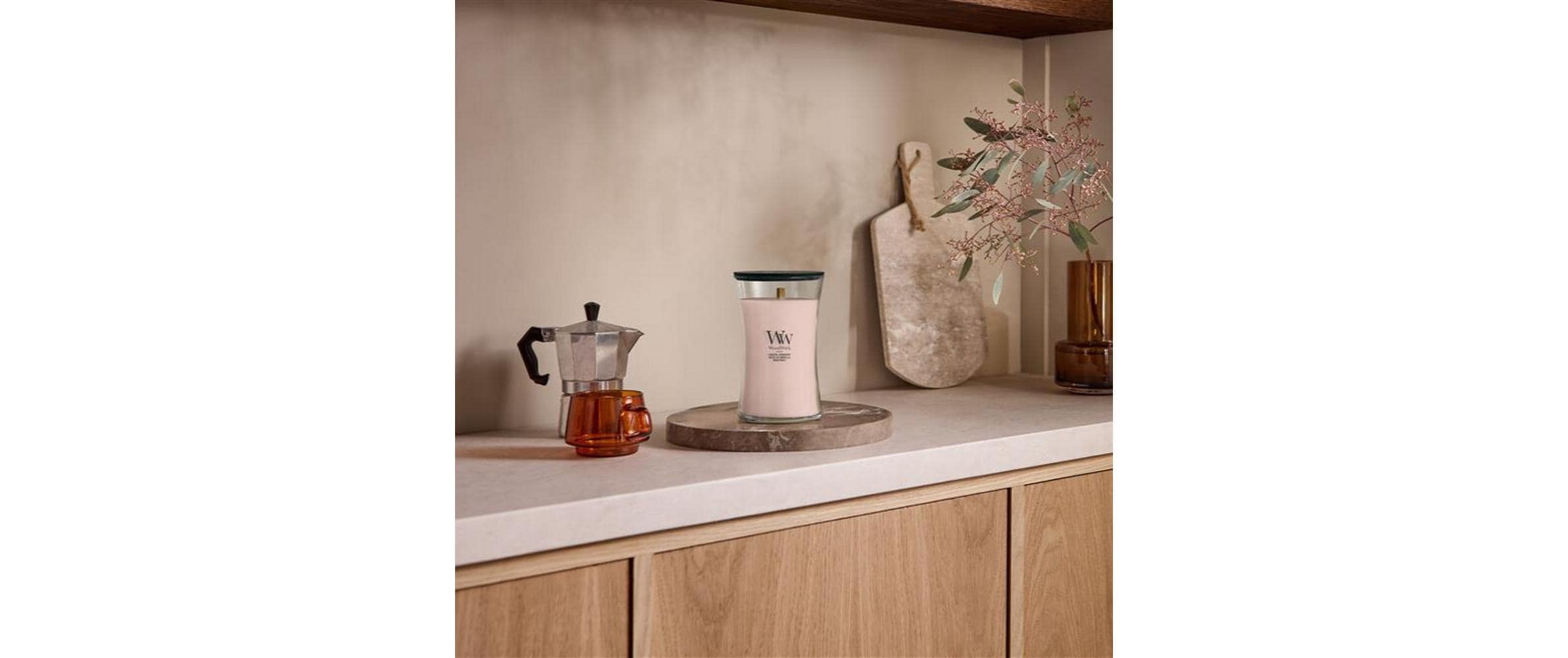 Image of Woodwick Duftkerze "Coastal Sunberry Large Jar"