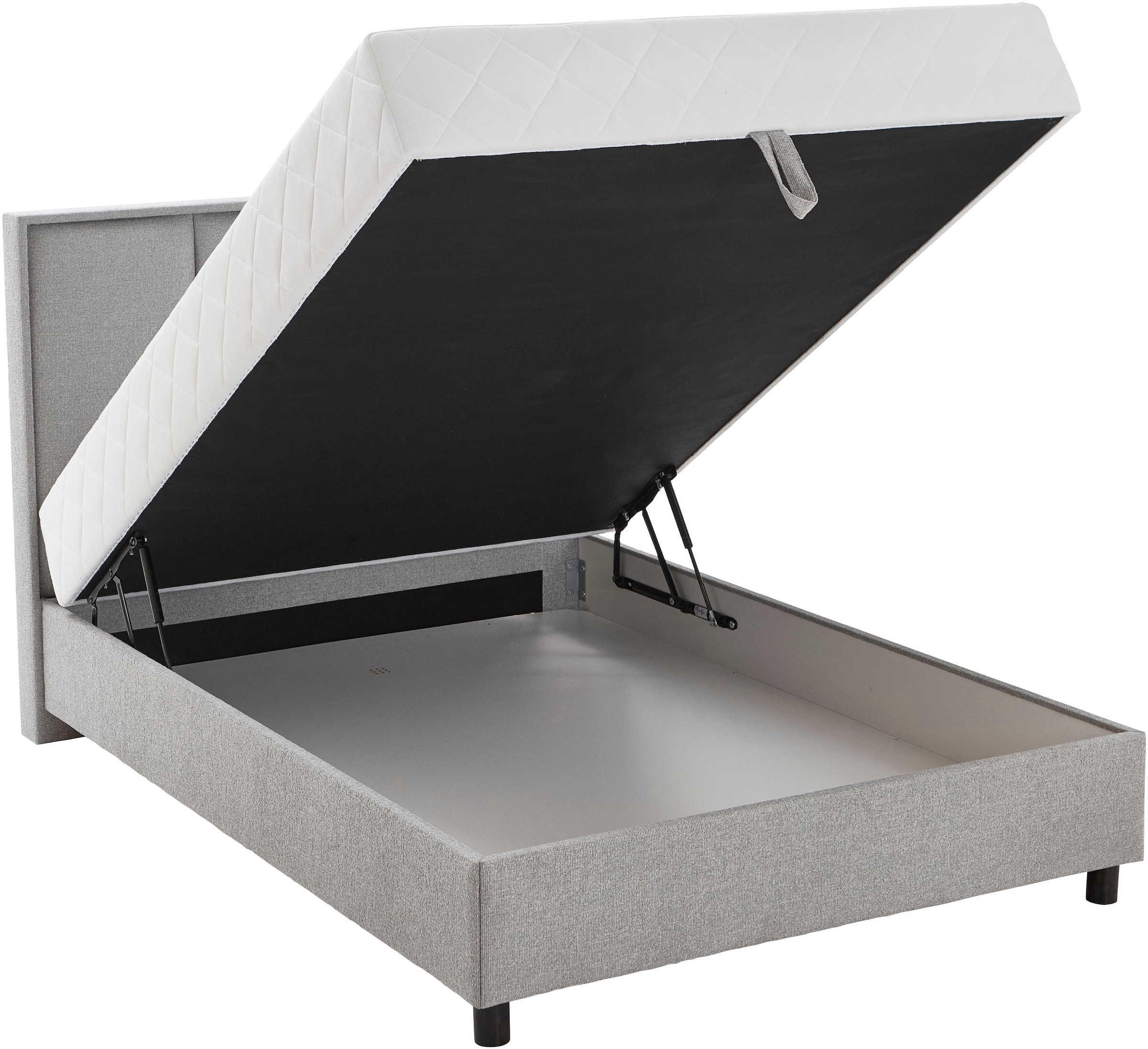 ATLANTIC home collection Lit de boxe »ARLA« mit Taschen-Federkernmatratze und Bettkasten