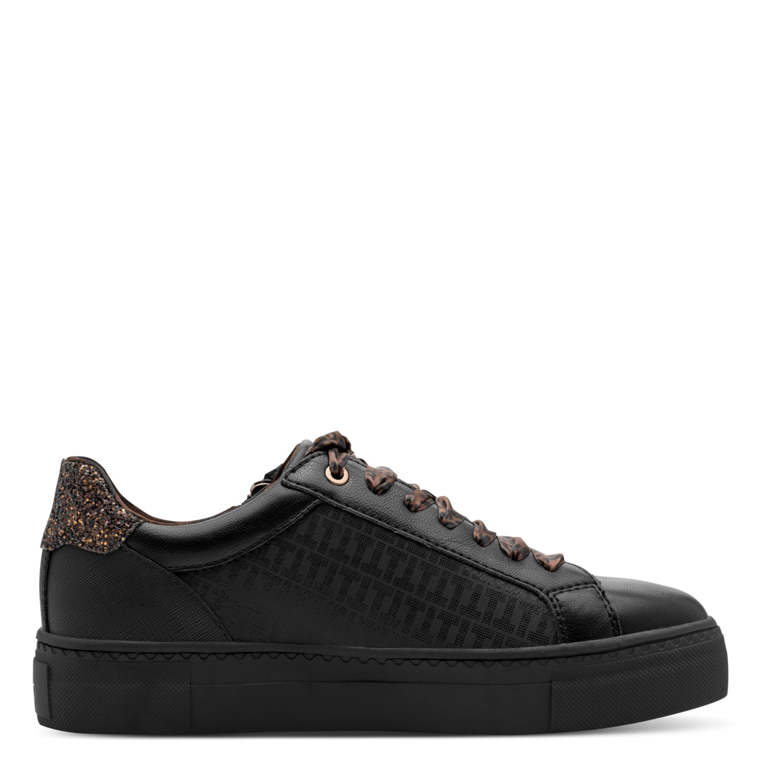 Tamaris Sneaker  Freizeitschuh, Schnürer mit Reissverschluss in veganer Verarbeitung