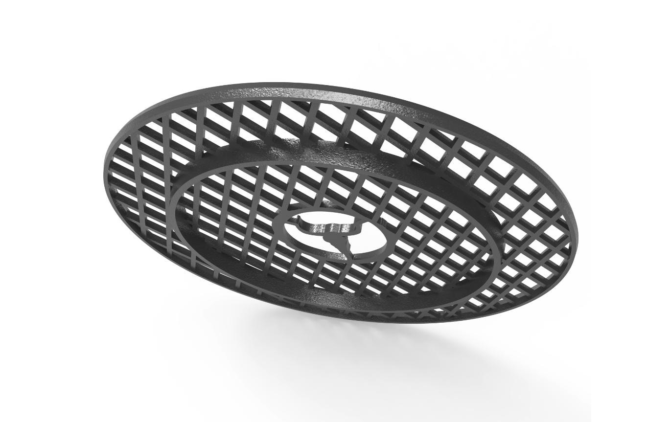 Grillrosteinsatz »Grillrost Sizzle Rost«, Gusseisen