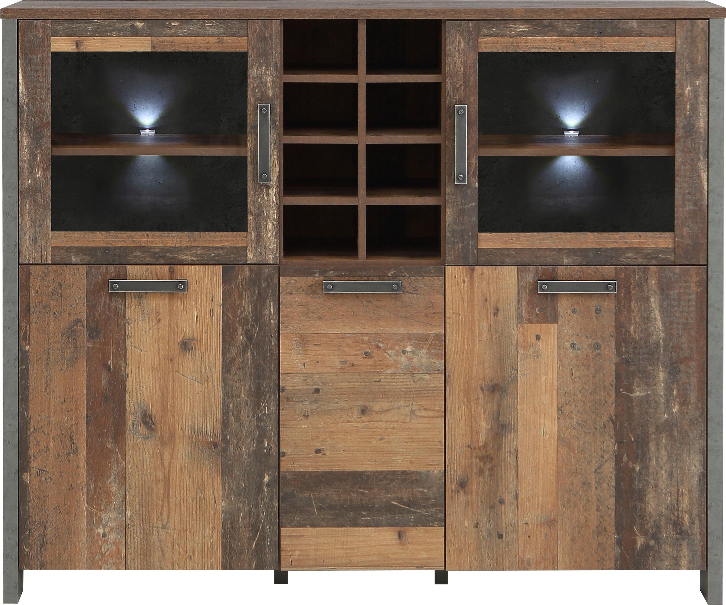 FORTE Highboard »Clif« Breite 151 cm
