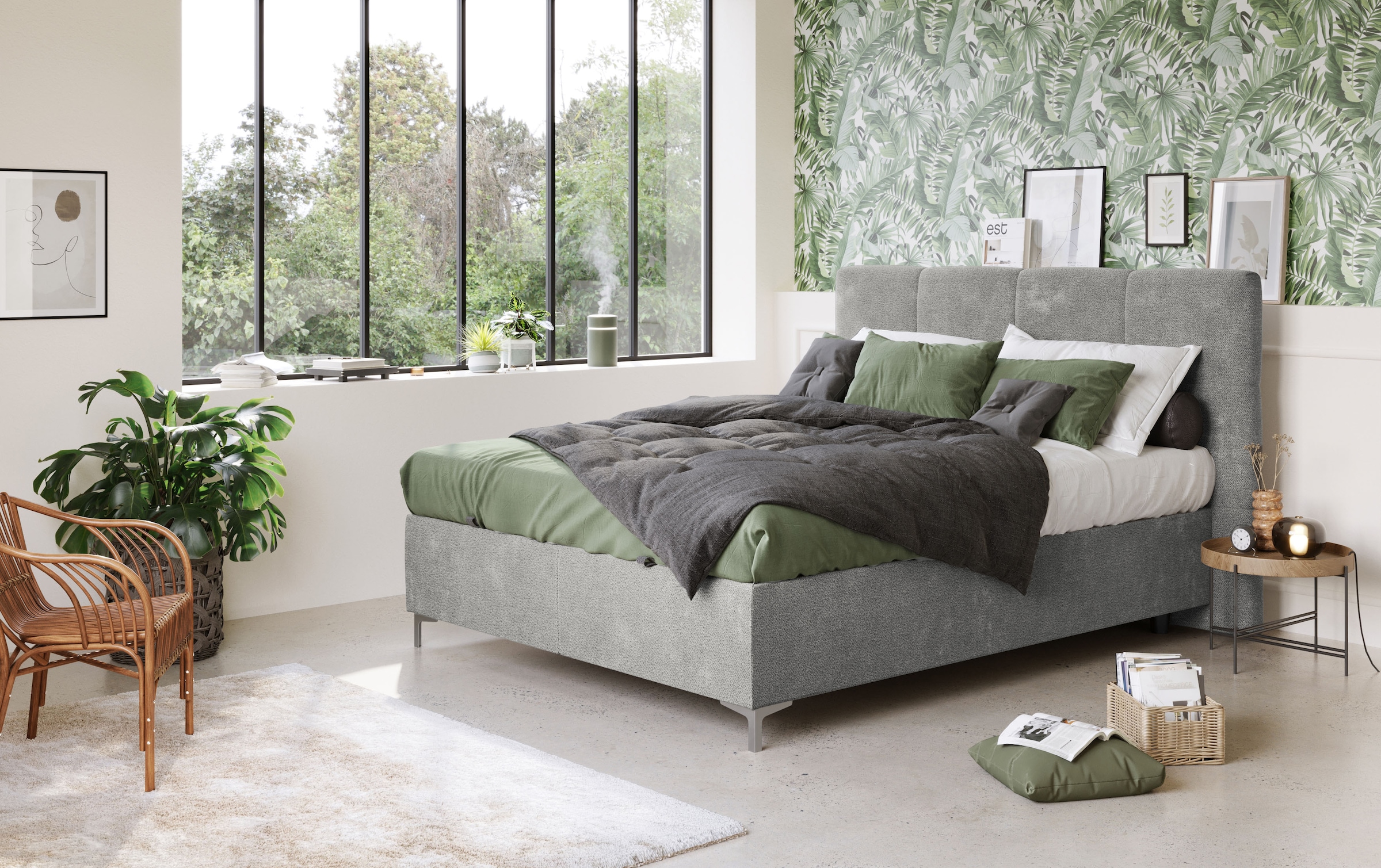 COTTA Lit de boxe »Kimy inkl. Bettkasten« erhältlich in den Breiten 160x200cm & 180x200cm