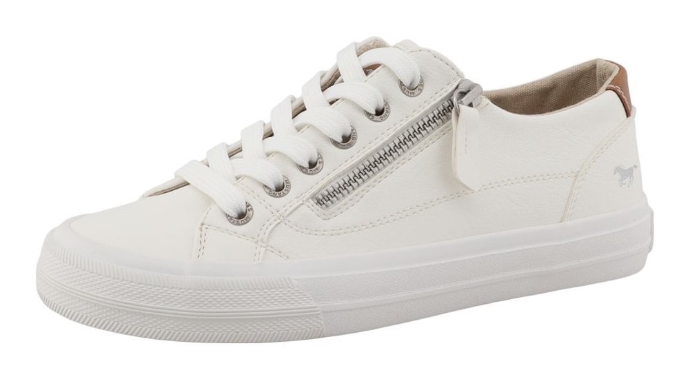Image of Mustang Shoes Sneaker "Ulla" Freizeitschuh, Halbschuh, Schnürschuh mit Aussenreissverschluss