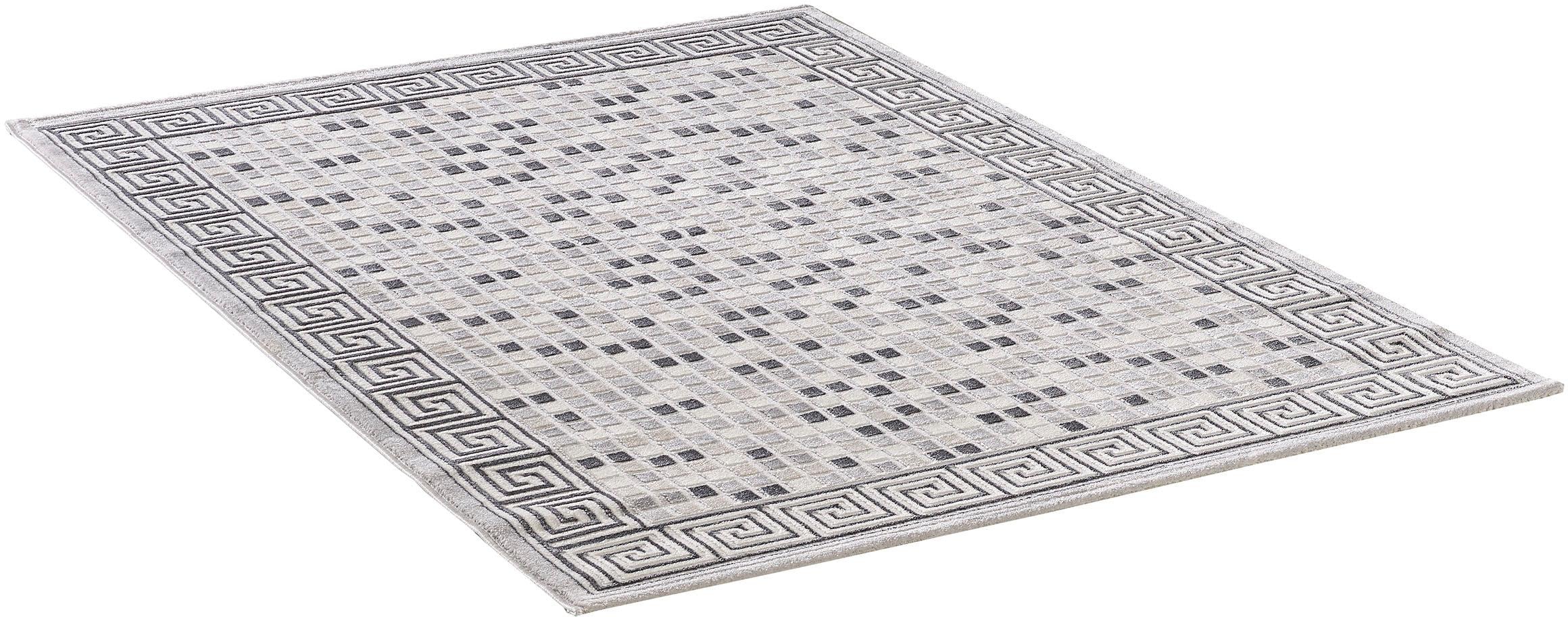 Sanat Teppich »Harmony 3207 , auch als Läufer« rechteckig 12 mm Höhe Wohnzimmer, Kurzflor, modern, Schlafzimmer