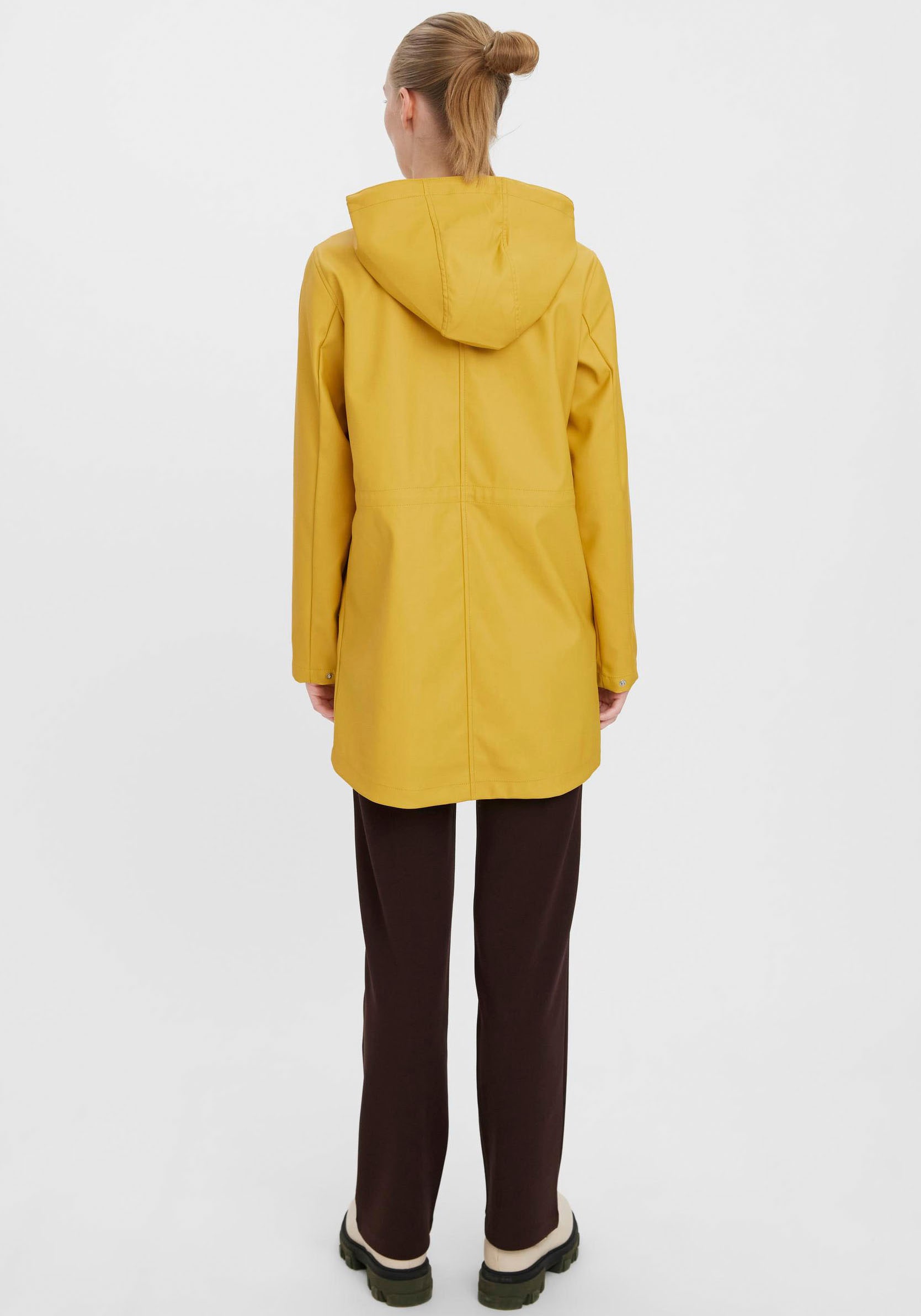 Vero Moda Regenjacke »VMMALOU COATED JACKET«, mit Kapuze