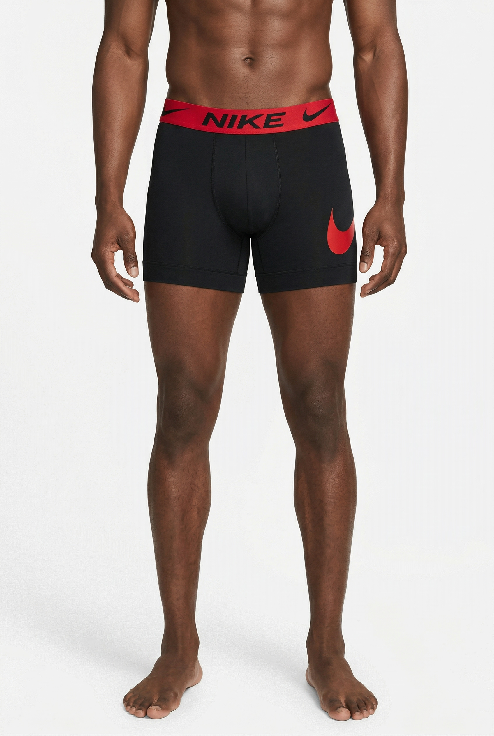 NIKE Underwear Tronc »TRUNK 3PK« Paquet, 3er, 3 cuis mit Logo-Elastikbund