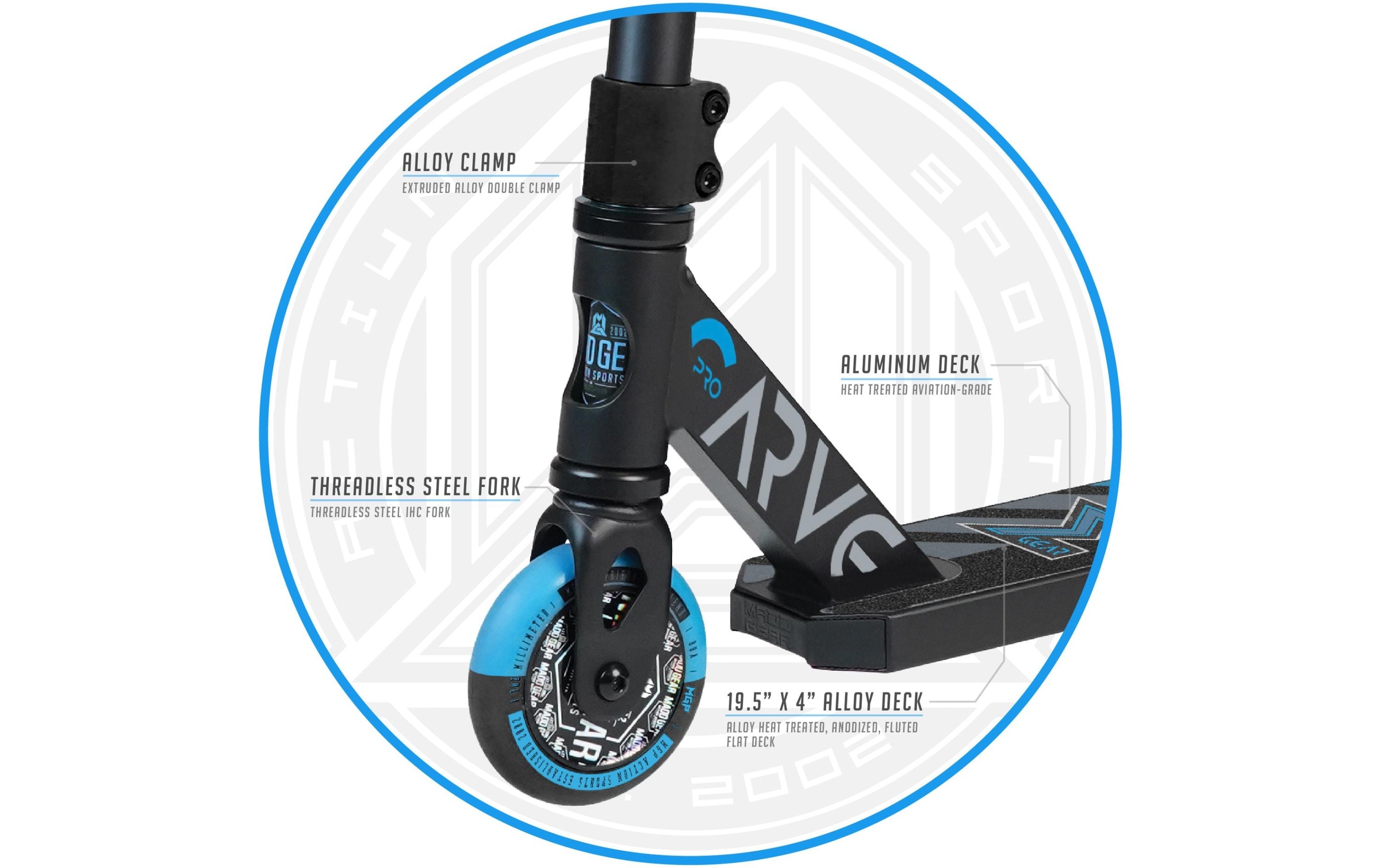 Madd Gear ® Scooter »Scooter Carve Pro X Blau«