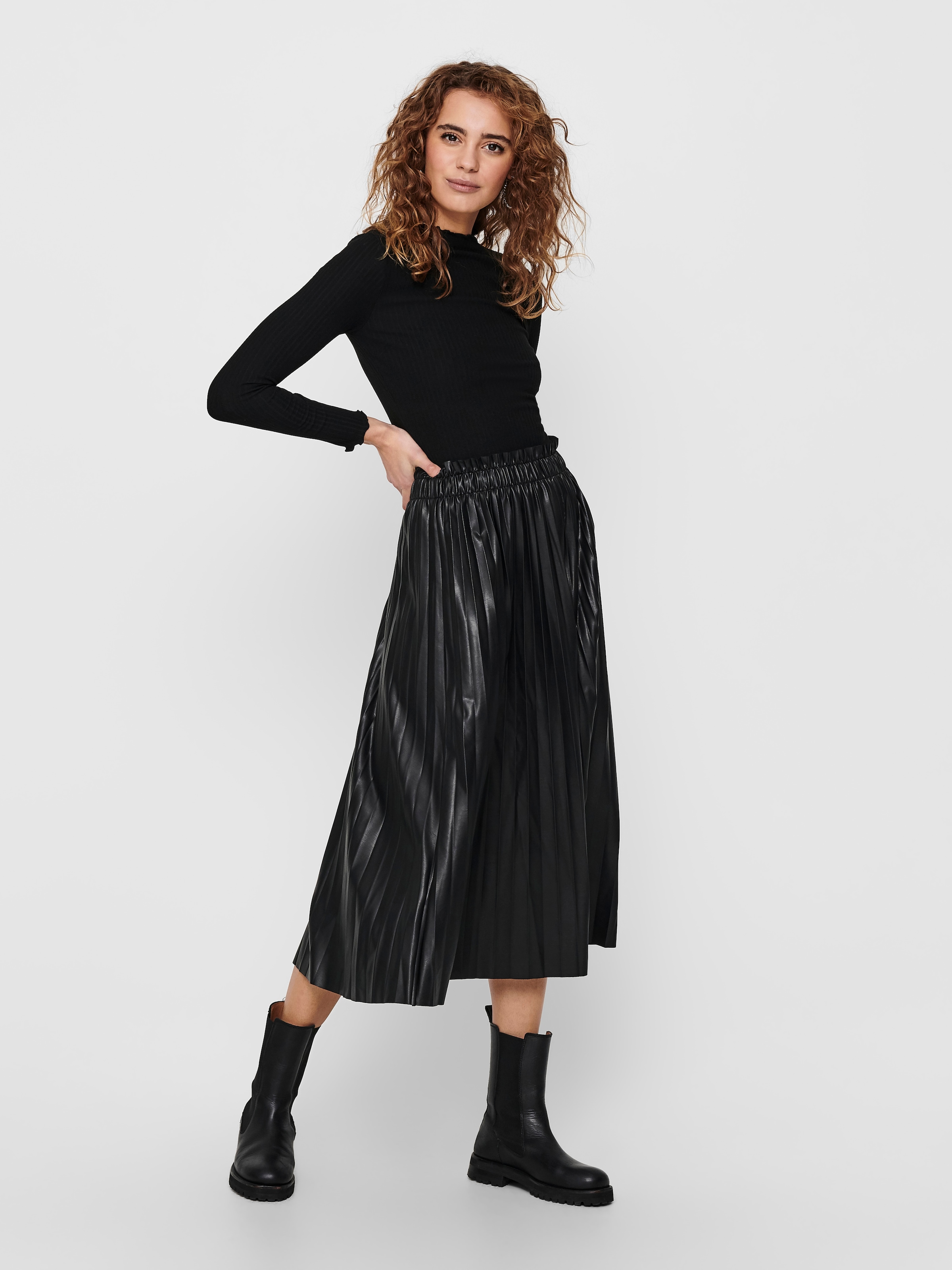 ONLY Langarmshirt »ONLEMMA L/S HIGH NECK TOP«