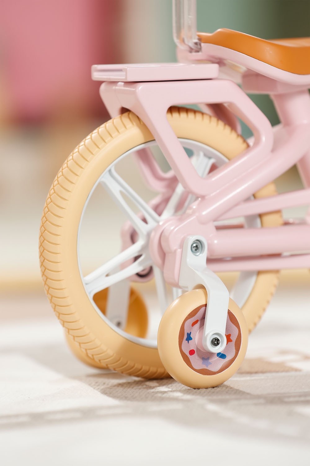 Baby Born Puppen Fahrzeug »Fahrrad« mit Welpe Lucky