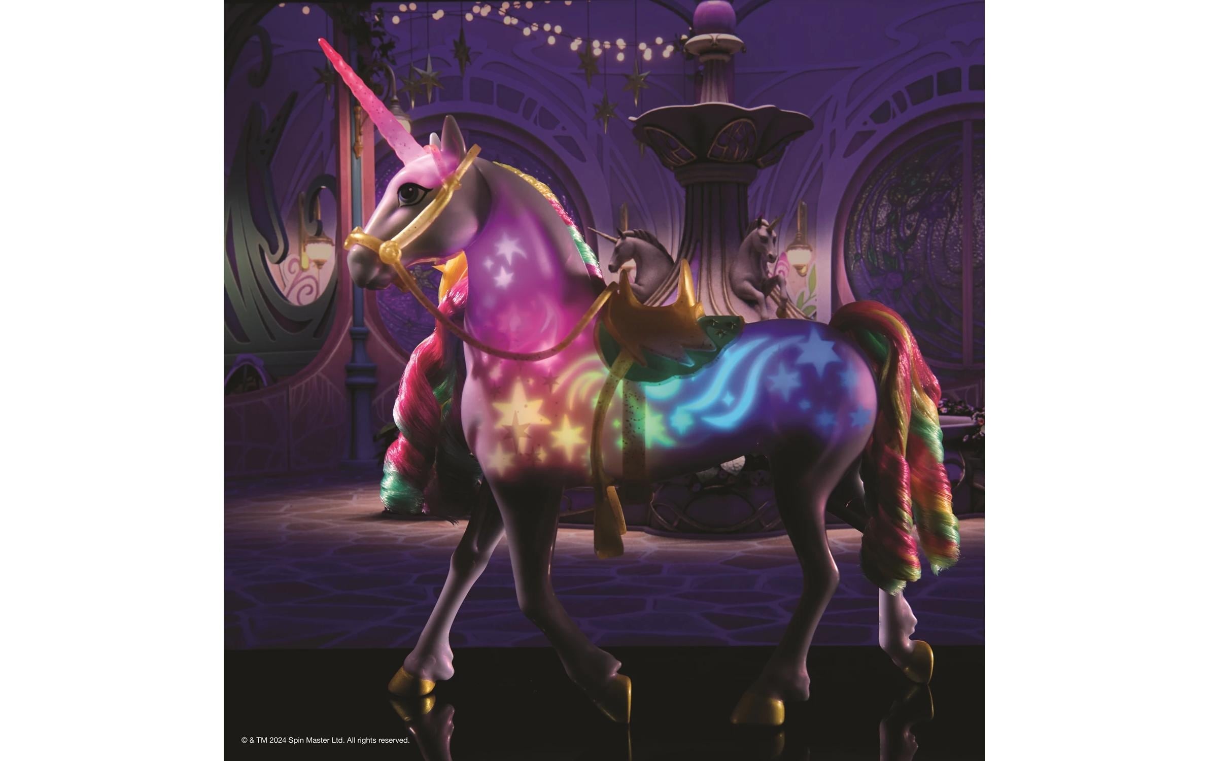 Anziehpuppe »Spinmaster Unicorn Academy Wildstar DE/FR/EN Light & Sound«