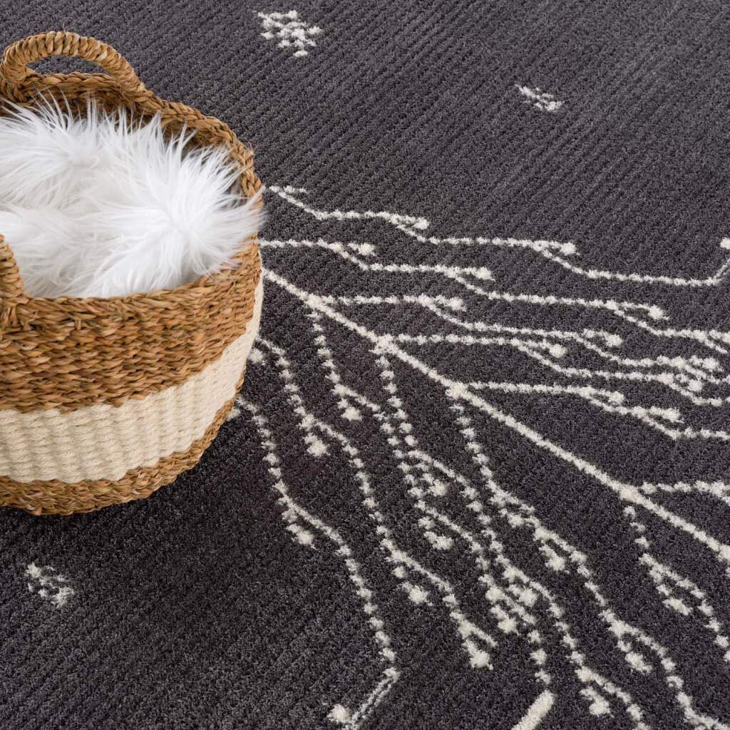 Carpet City Tapis »April 2308« Rectangulaire 10 mm Höhe Läufer, weich durch Microfaser, Boho Ethno Look, Wohnzimmer