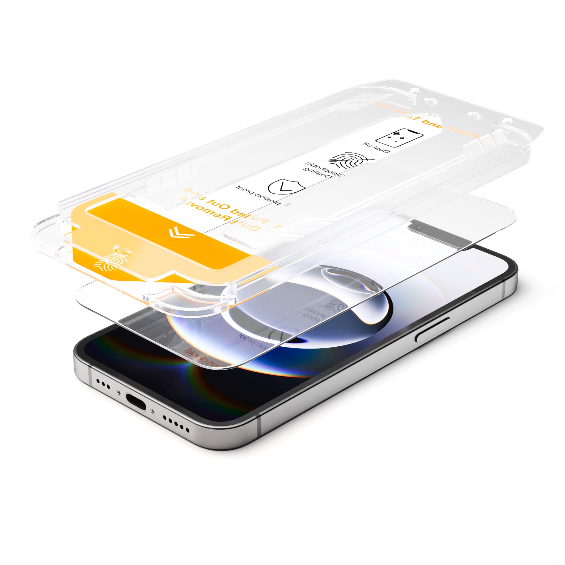 4smarts Displayschutzglas »Second Glass«, für Apple iPhone 16e, Displayschutzfolie, Schutzfolie, Bildschirmschutz, kratz- & stossfest