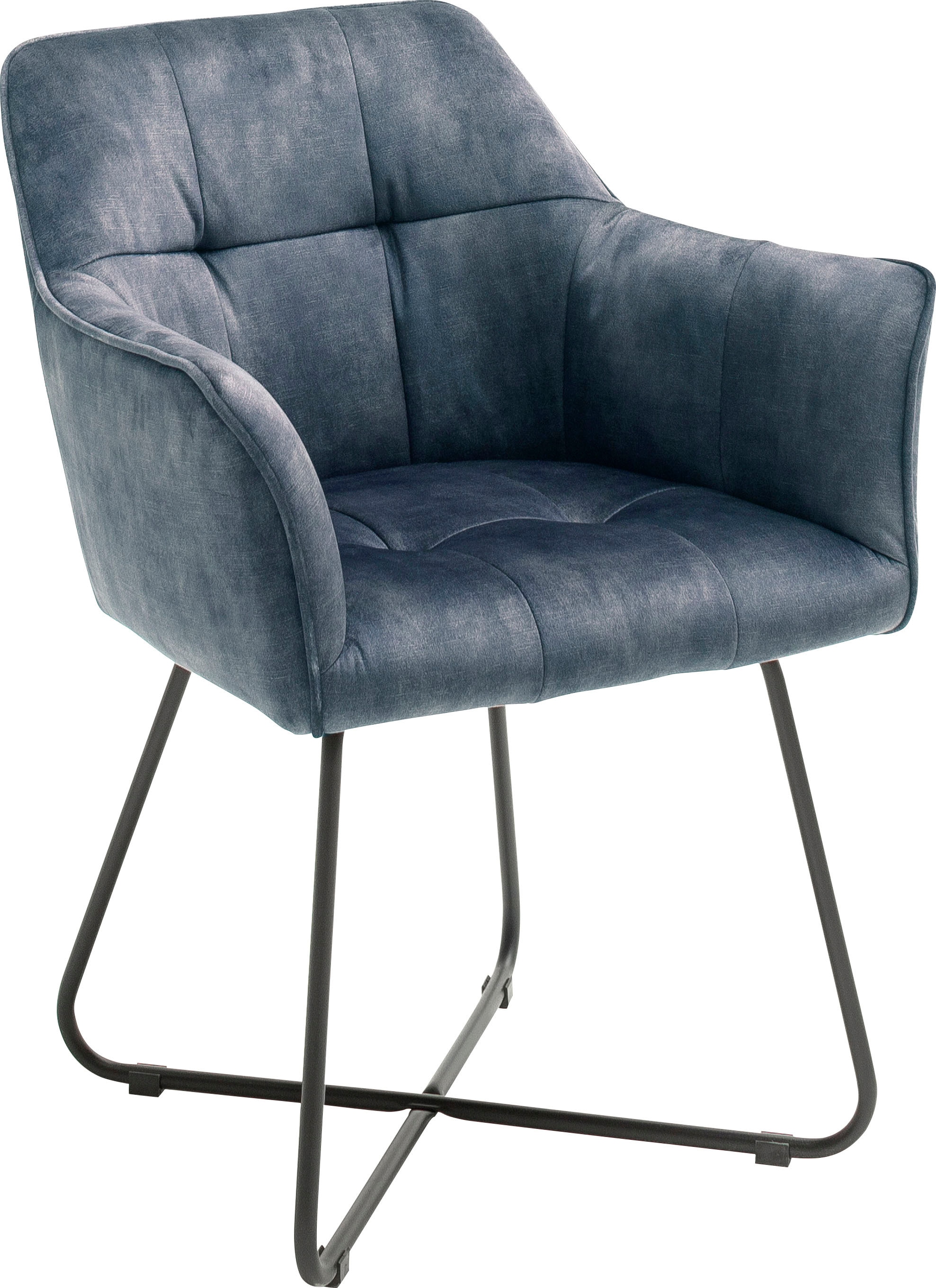 Stuhl kaufen mit Keder, (Set), »Panama«, Vintage, belastbar 2 St., MCA Esszimmerstuhl 120 jetzt Kg furniture Vintage bis Veloursoptik