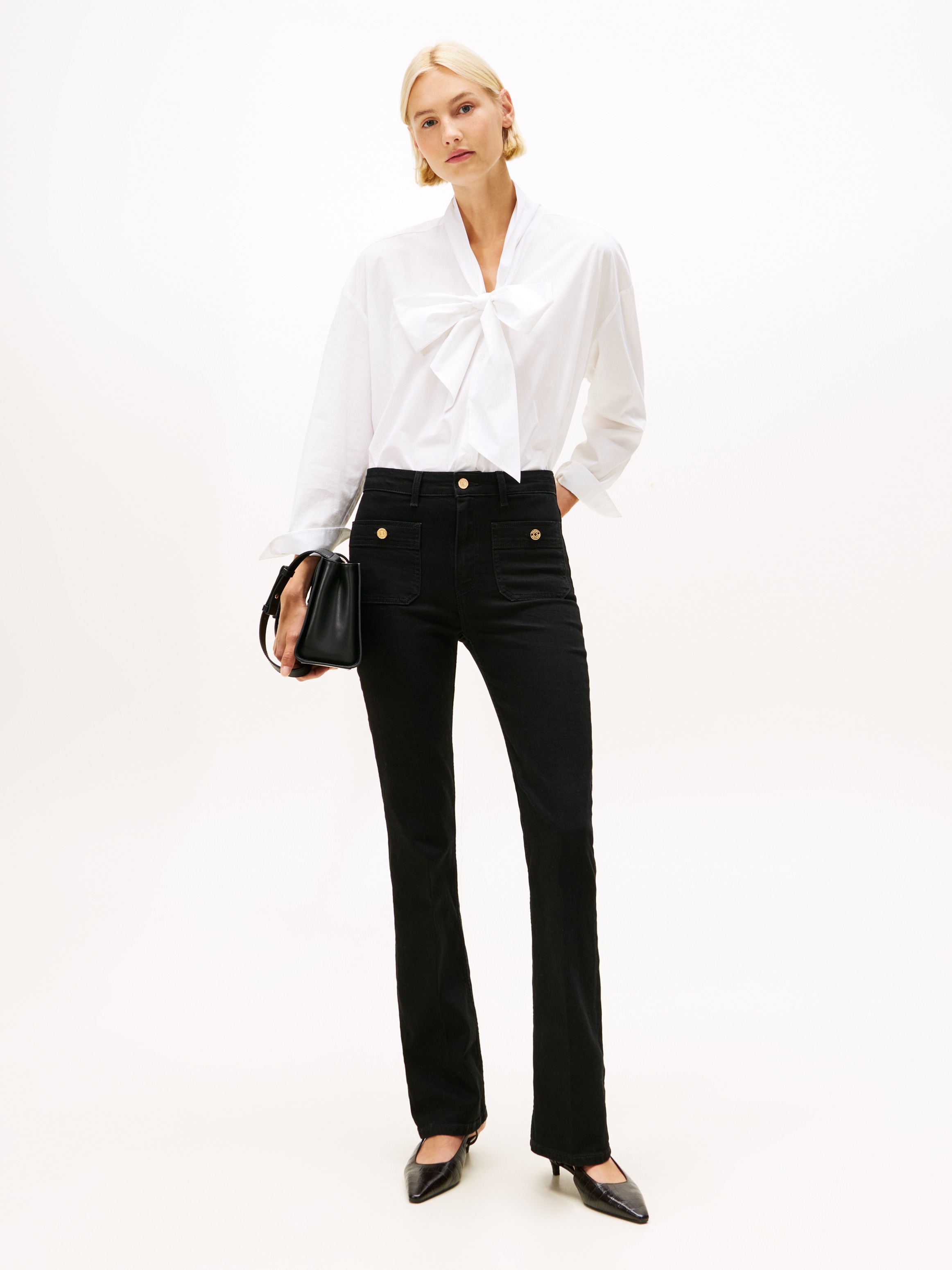 Tommy Hilfiger Jeans bootcut »DNM BLACK BOOTCUT HW«