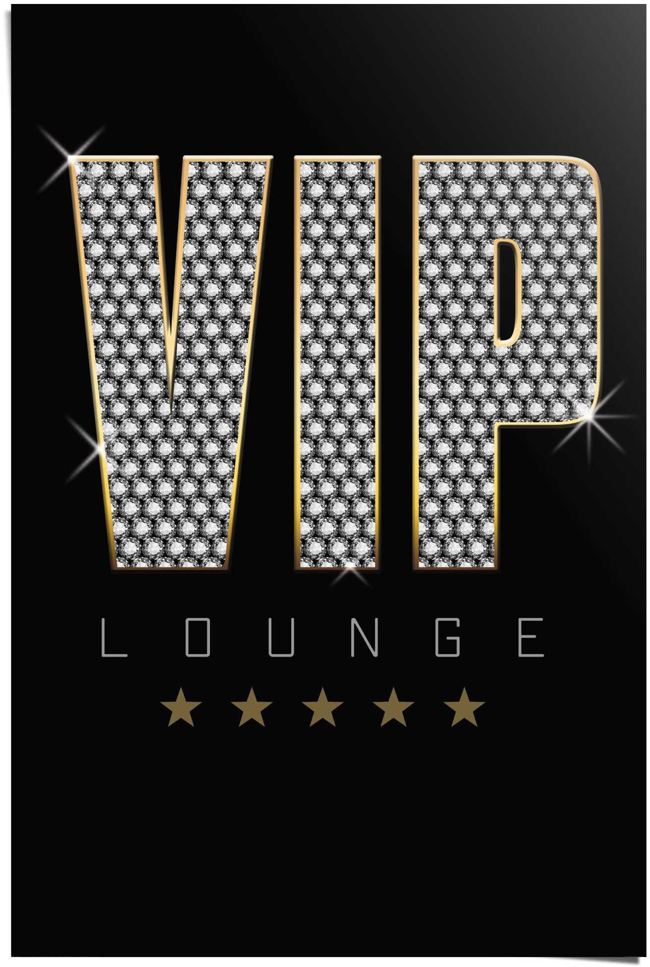 Image of Reinders Poster "Vip Lounge" 1 Stk. tlg.