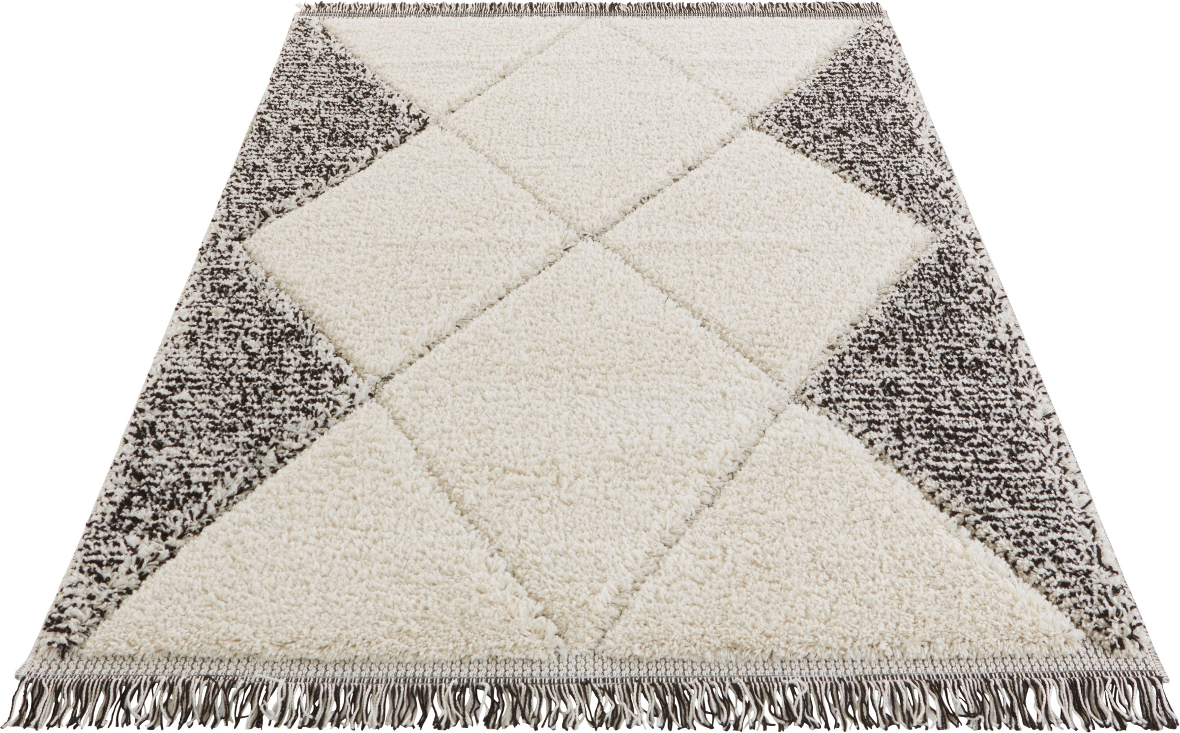 Image of MINT RUGS Hochflor-Teppich »Sinai«, rechteckig, 35 mm Höhe, Sisal-Optik, Hoch-Tief Struktur, Wohnzimmer, Schafzimmer, Arbeitszimmer, Robust, Pflegeleicht bei Ackermann Versand Schweiz