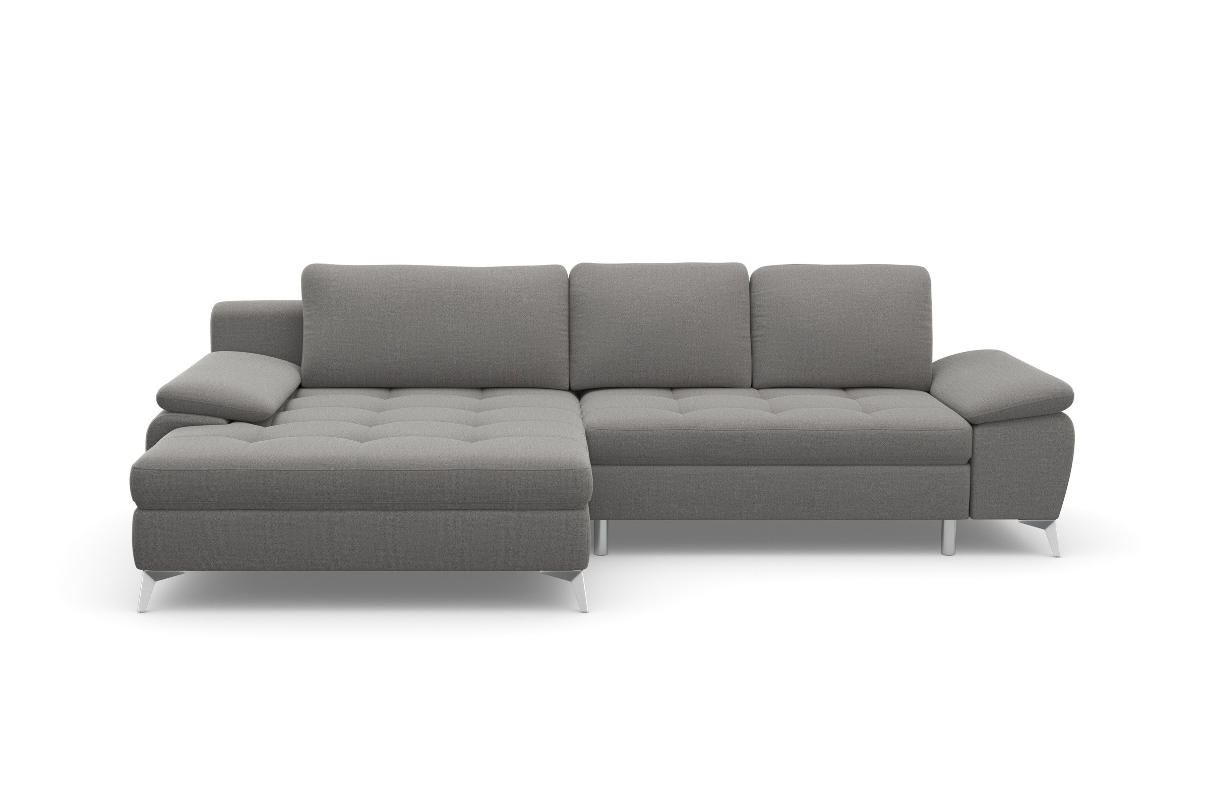 sit&more Ecksofa »Latigo L-Form«, mit Mega-Recamiere, wahlweise mit Bettfunktion und Bettkasten