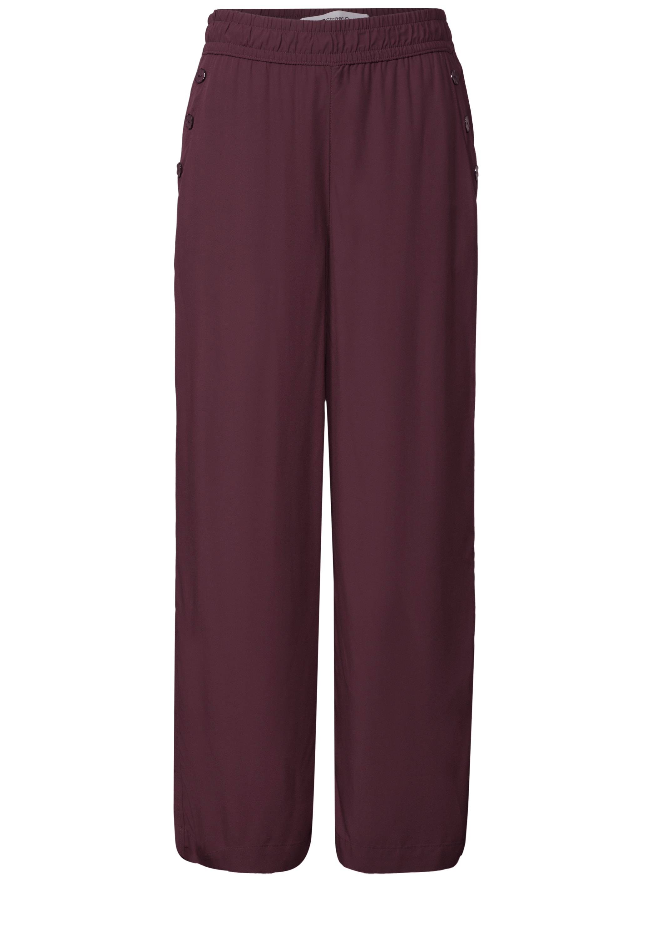 STREET ONE Stoffhose »Style Emee«  Sommerhose mit Gummizug im Loose Fit