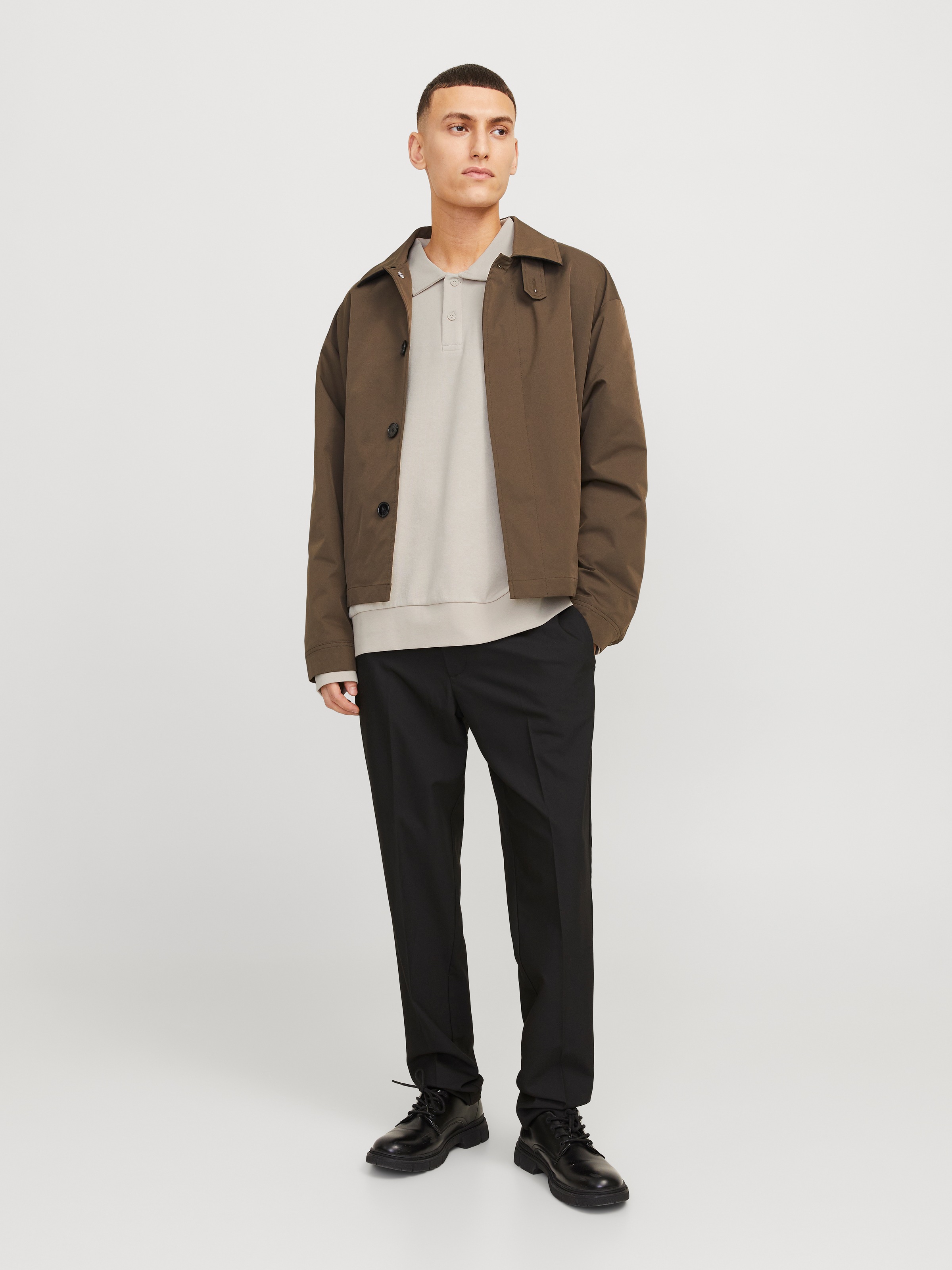 Jack & Jones Sweatshirt »JJEBRADLEY SWEAT POLO NOOS«