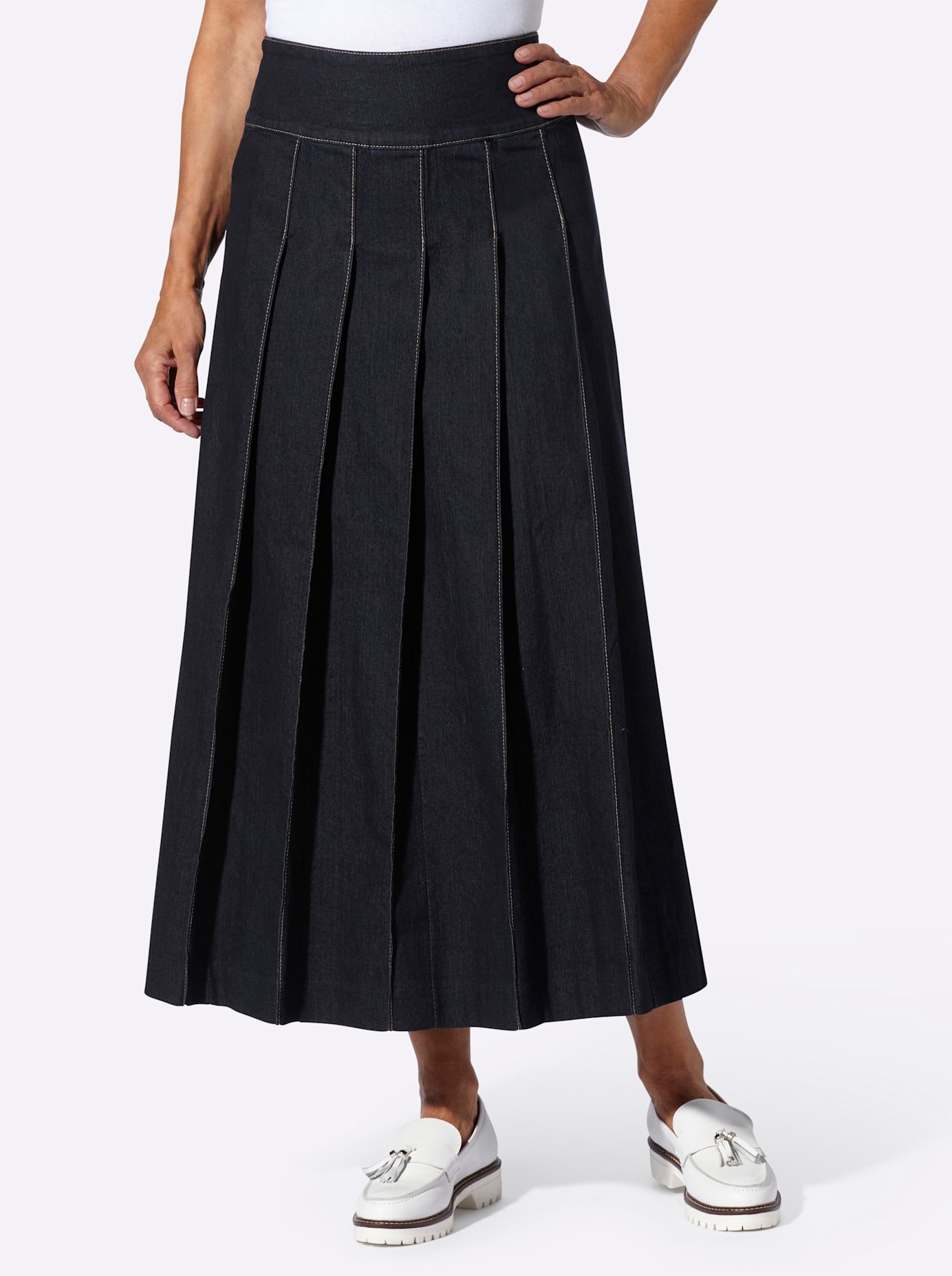 Classic Basics Jeansrock