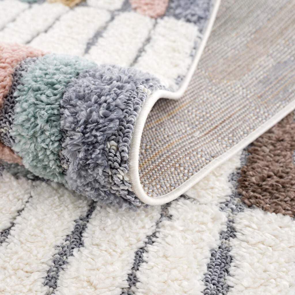 Carpet City Hochflor-Teppich »Focus 3032«, rechteckig, 20 mm Höhe, Läufer, Boho, Hochtief-Muster/ 3D-Effekt, für Wohnzimmer, Schlafzimmer