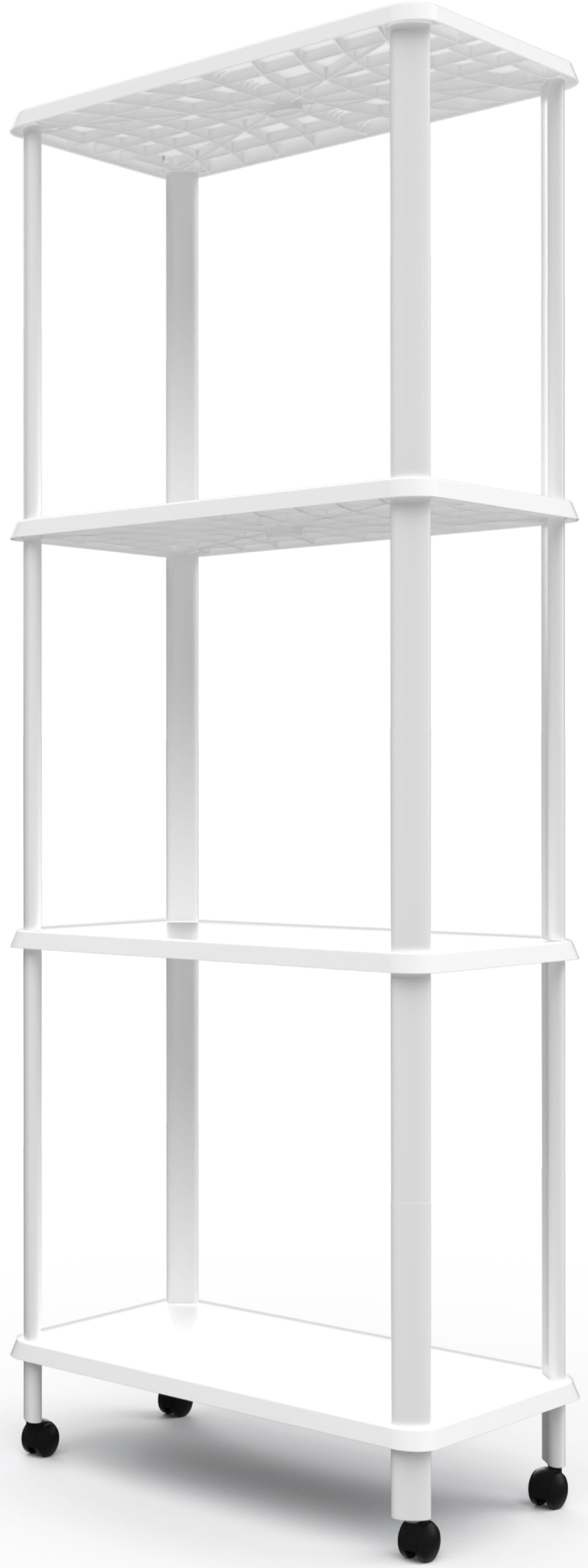 Image of Bischof Badregal "Amico" stabil, mobil, agil und zu 100% aus recyceltem Material
