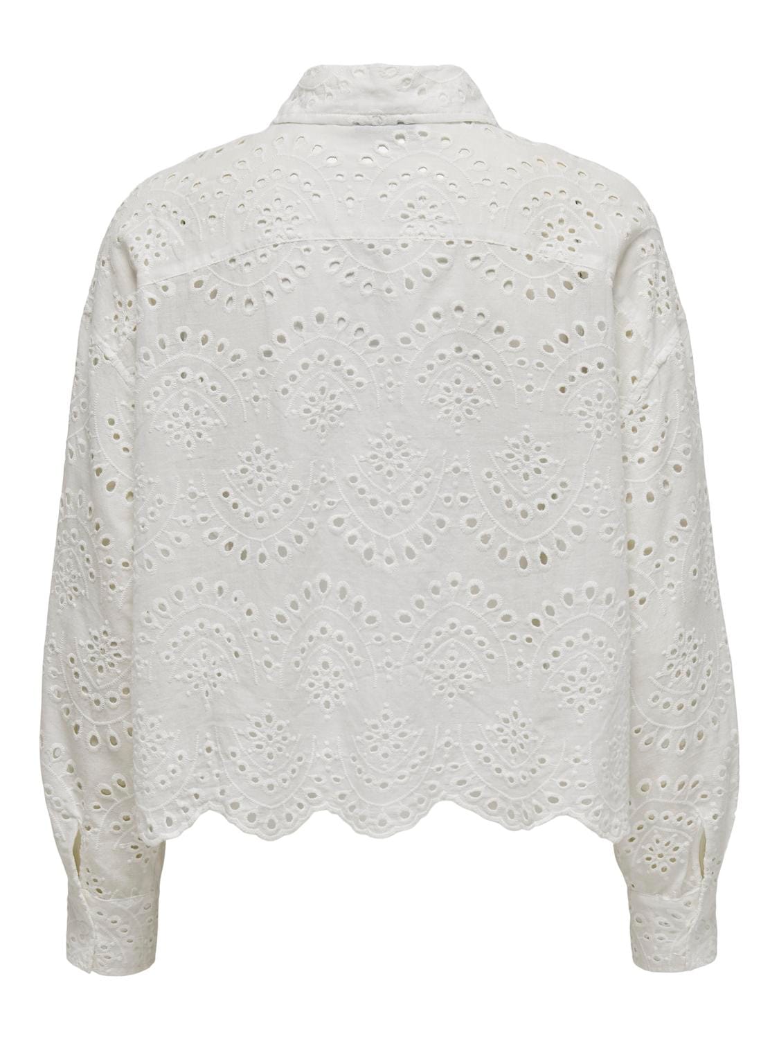 ONLY Langarmbluse »ONLVALAIS L/S SHIRT WVN NOOS«