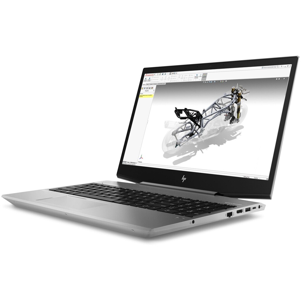 HP Notebook »HP ZBook 15v G5 2ZC56EA«, / 15,6 Zoll, Intel, Core i7, 16 GB HDD, 256 GB SSD