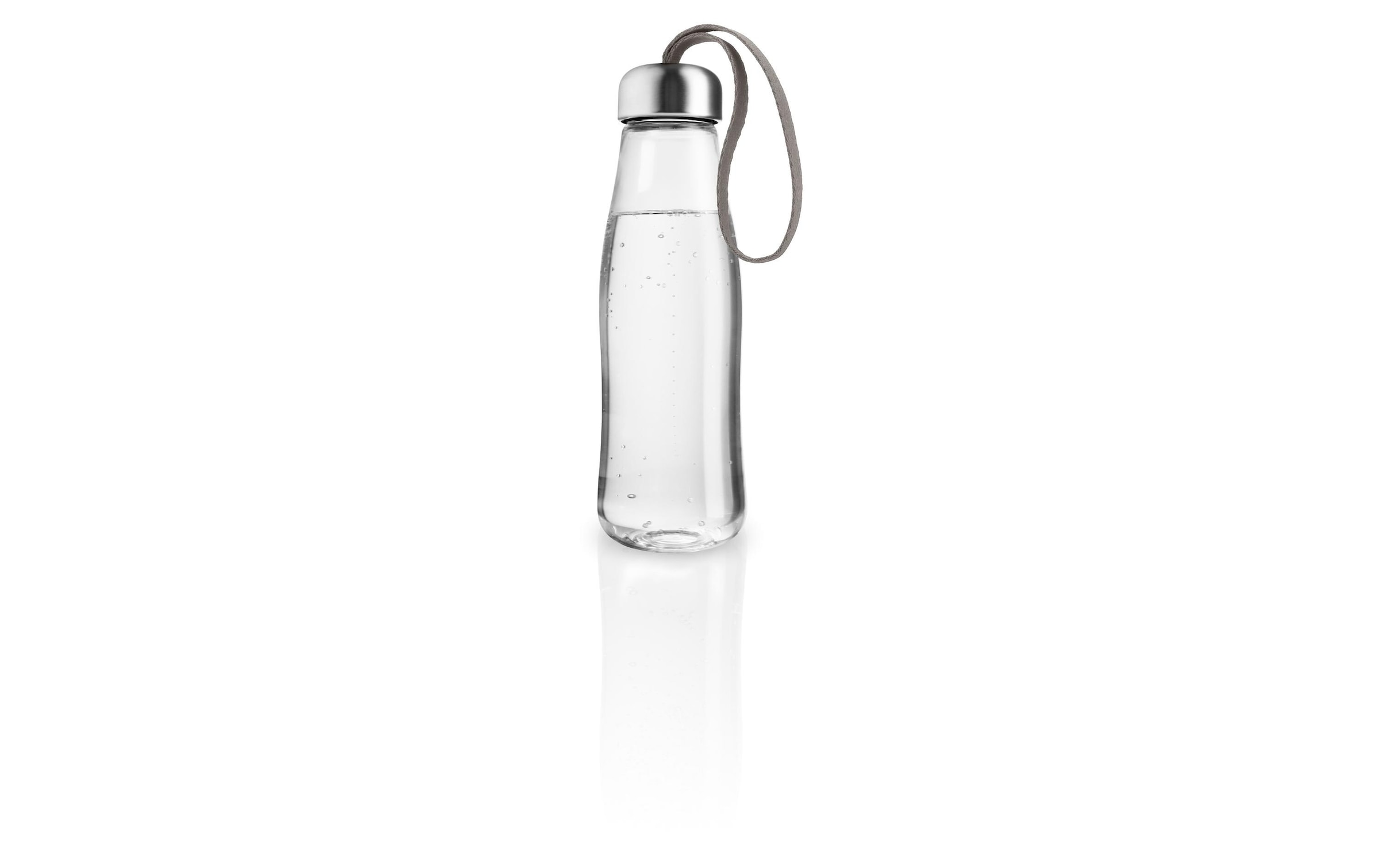 Eva Solo Trinkflasche »Glas Taupe 0.5l«
