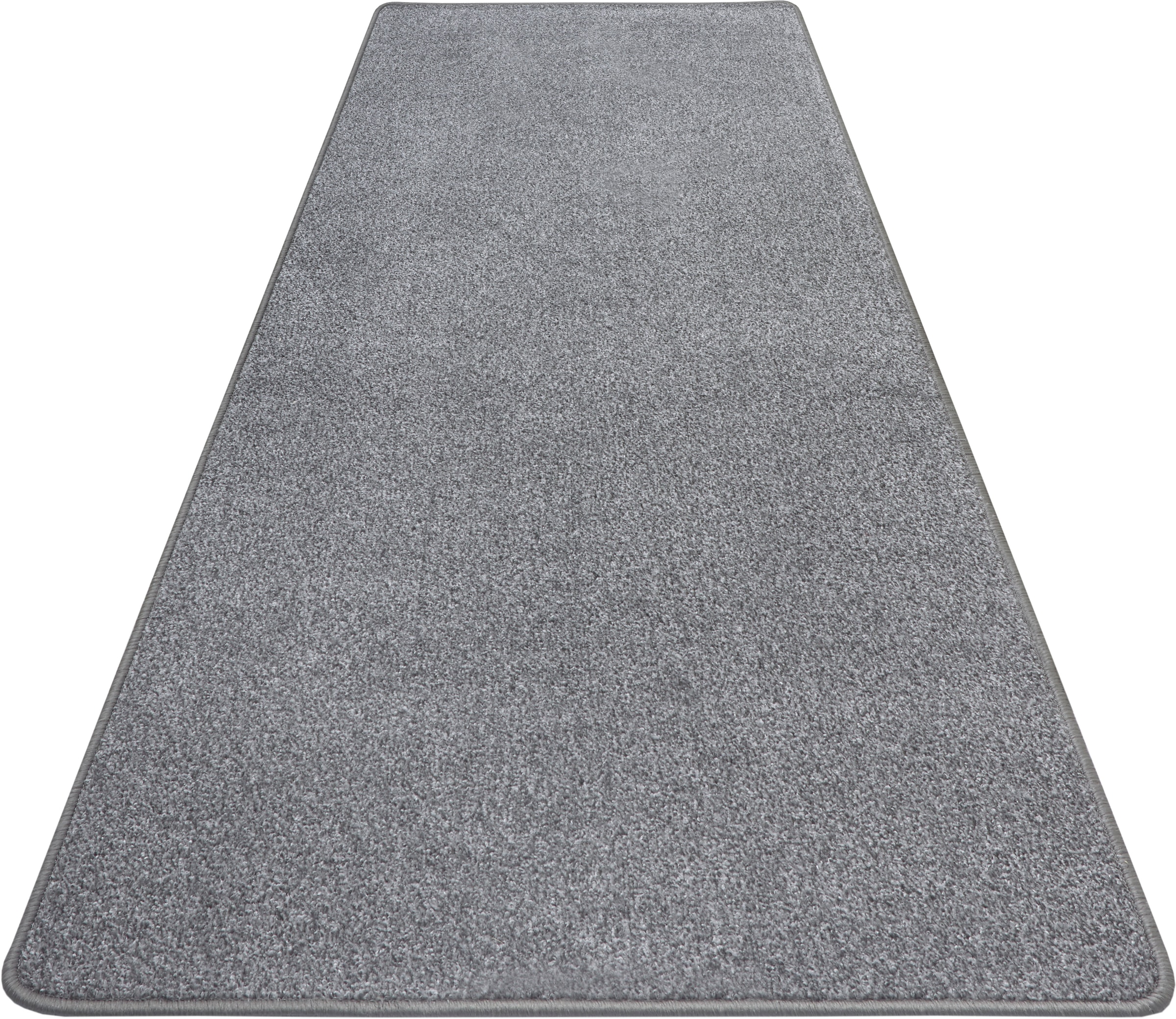 Hanse Home Exclusiv Läufer »Liberty«, rechteckig, 7 mm Höhe, Uni-Meliert, robust, kräftige Farben, rundherum farbige Kettelung