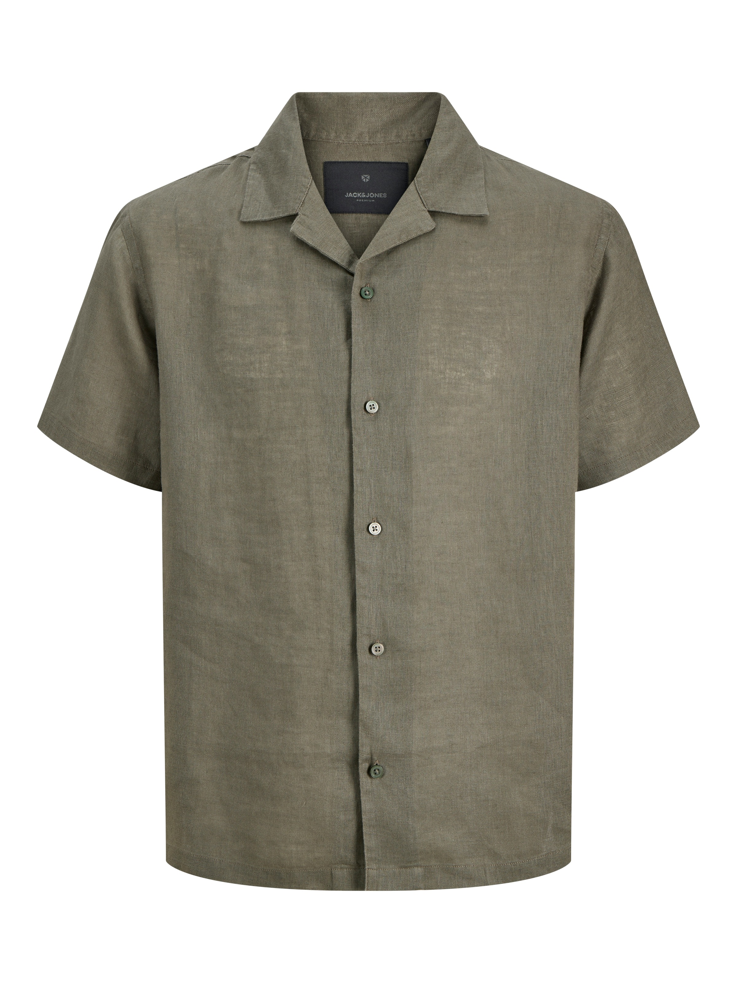 Jack & Jones Leinenhemd »JPRBLALAWRENCE LINEN RESORT S/S SHIRT SN« Leinen, relaxed fit