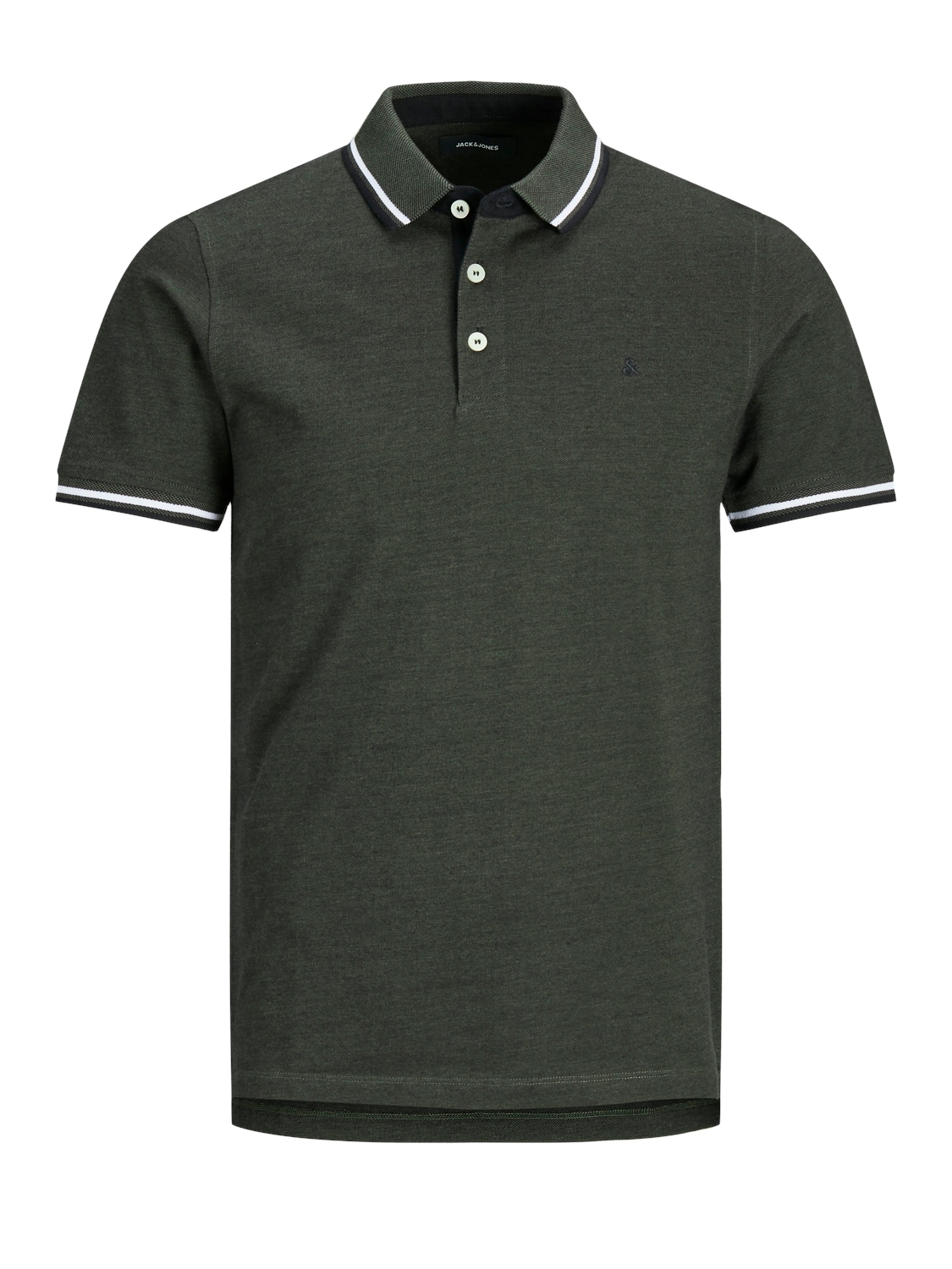 Jack & Jones Poloshirt »JJEPAULOS POLO SS 2PK MP NOOS«, (Packung, 2 tlg., 2er-Pack)