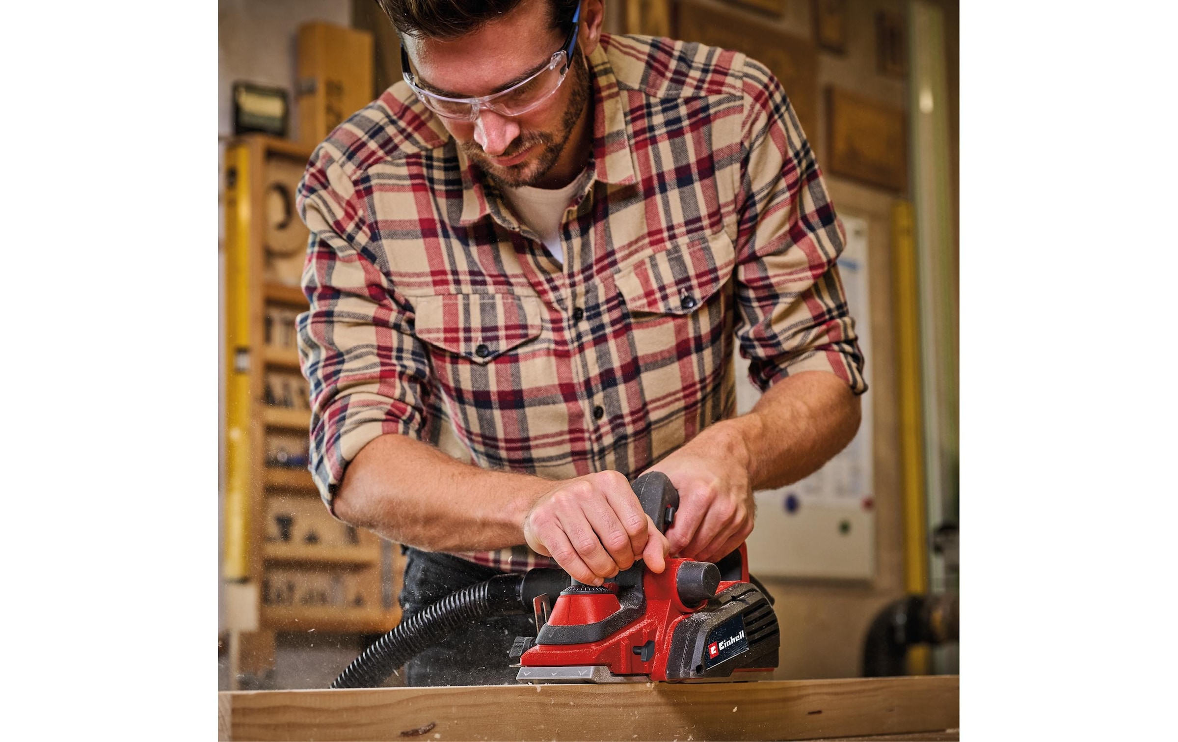 Einhell Elektrohobel »TE-PL 920« leistungsstarker Handhobel mit hoher Spantiefe