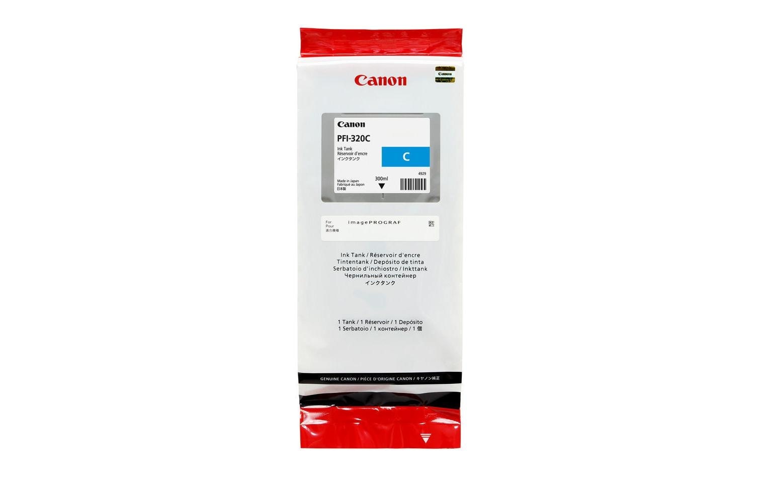 Image of Canon Tintenpatrone "PFI-320C, cyan"