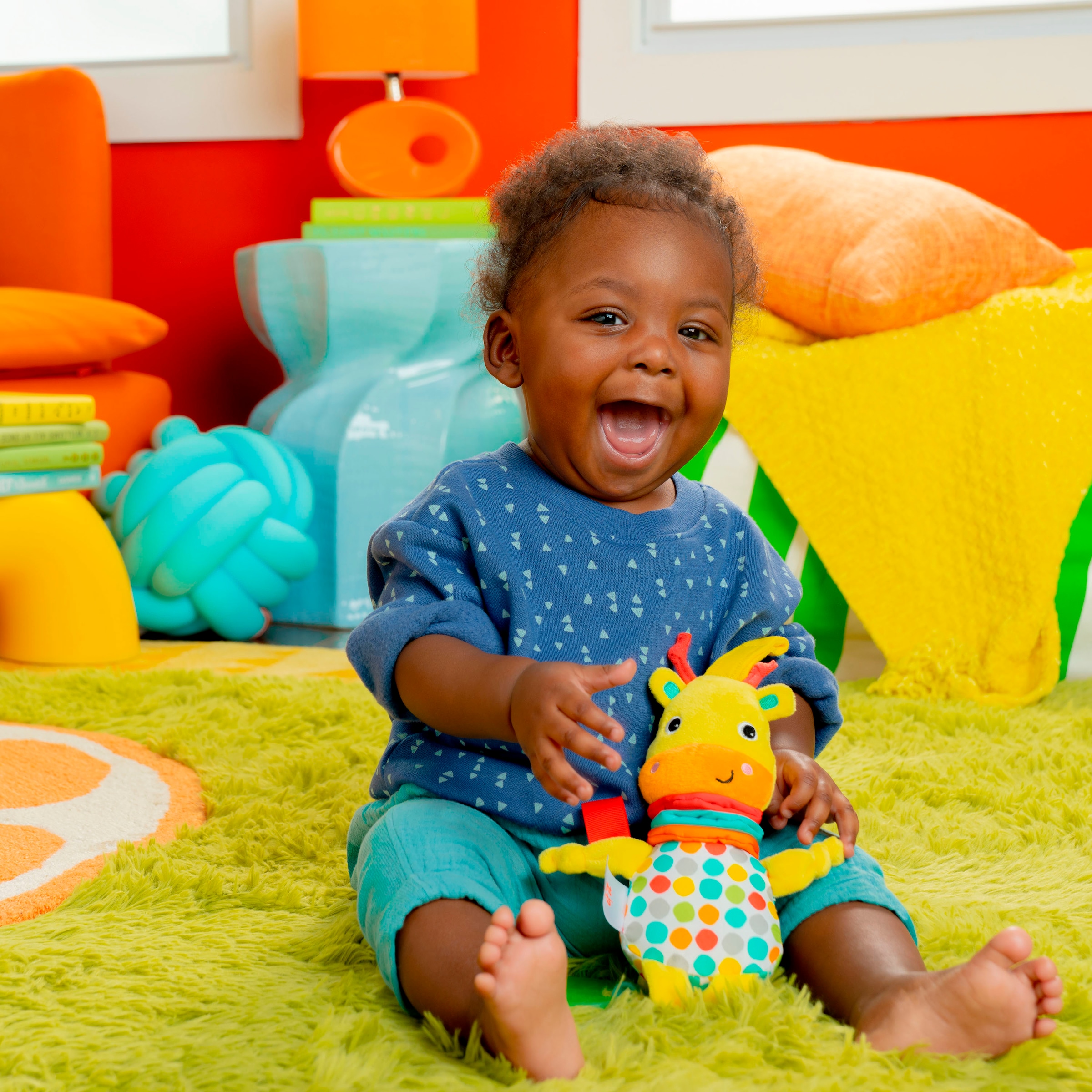 Bright Starts Jouets éducatifs »Bright Starts Pull, Play & Boogie  Musical Activity Toy« mit Sound