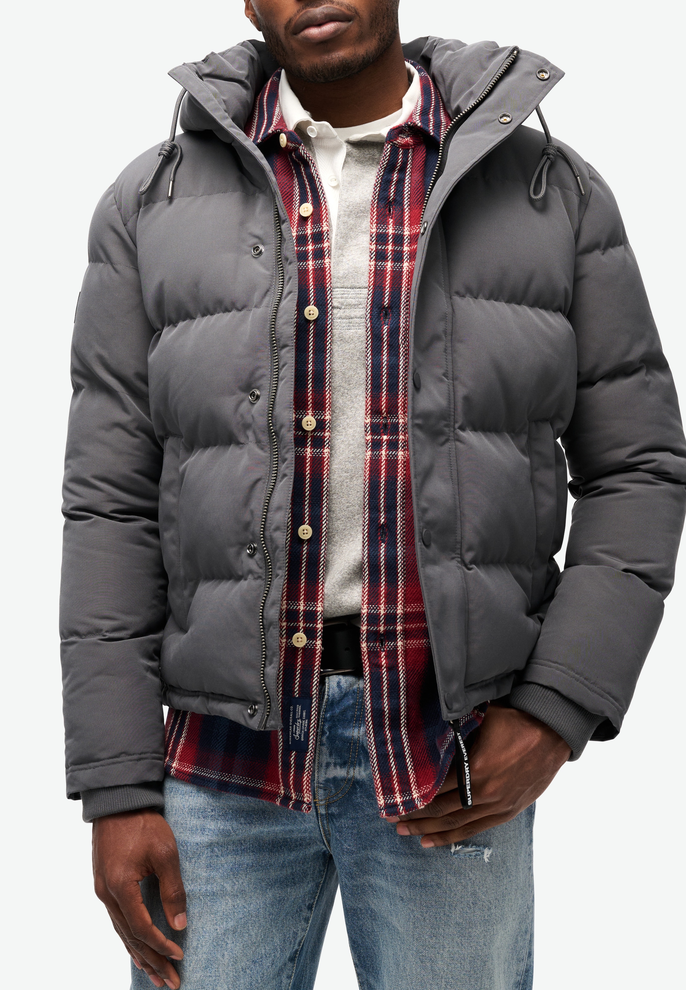 Superdry Veste matelassée »Everest Hooded Puffer Jacket« mit Kapuze