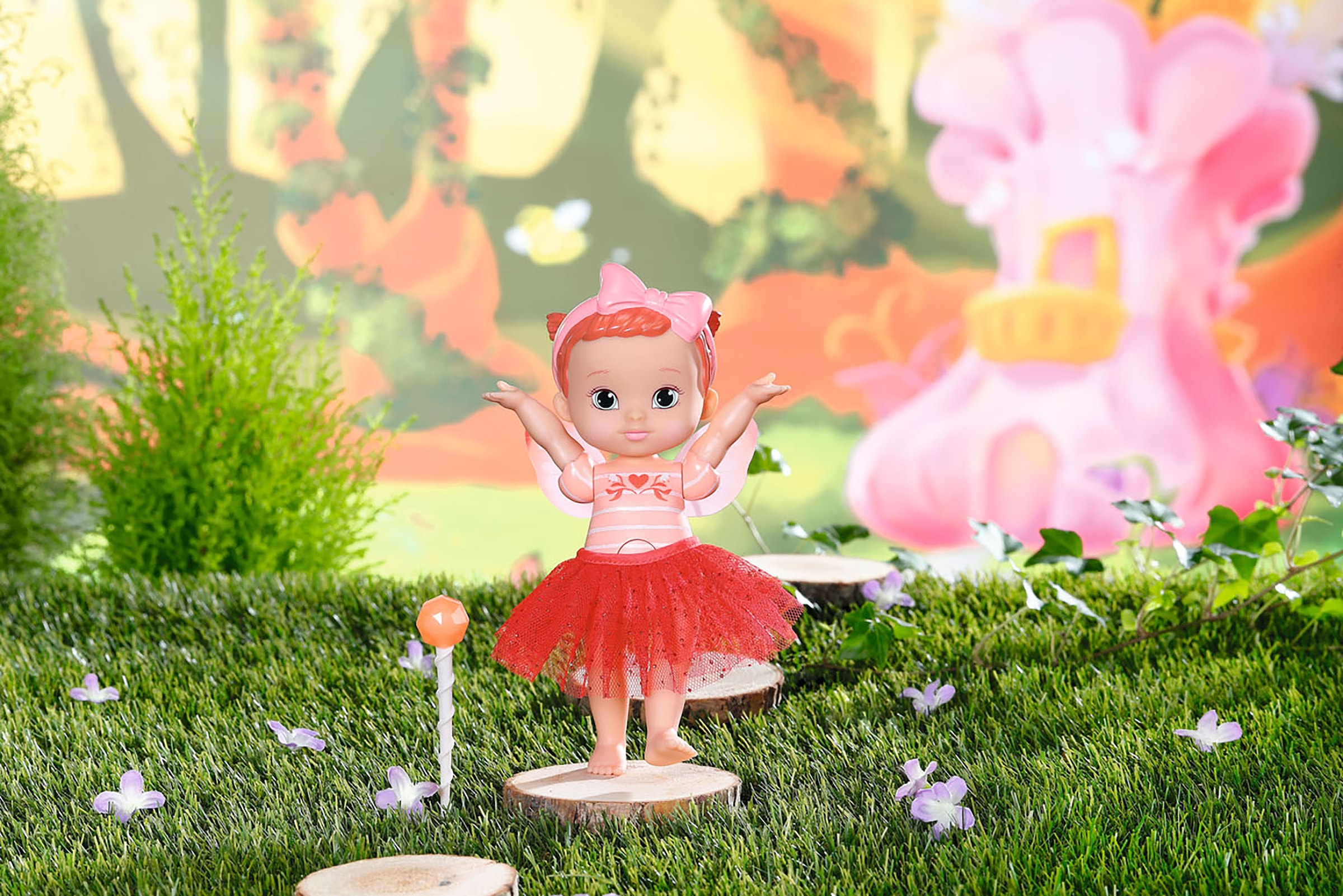 Baby Born Stehpuppe »Storybook Fairy Poppy, 18 cm«, mit Lichteffekten